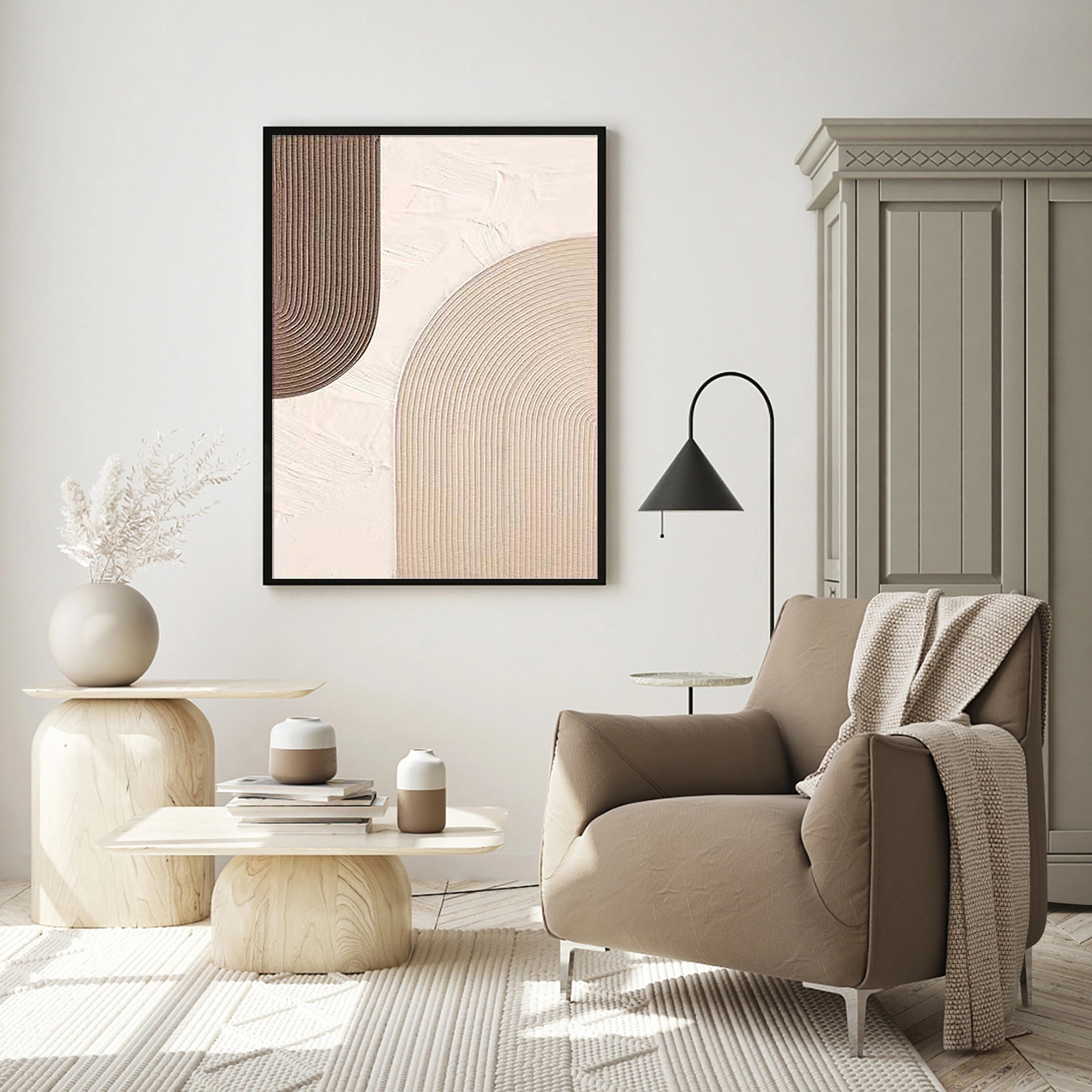 Wabi Sabi Abstract Wall Art #WA096