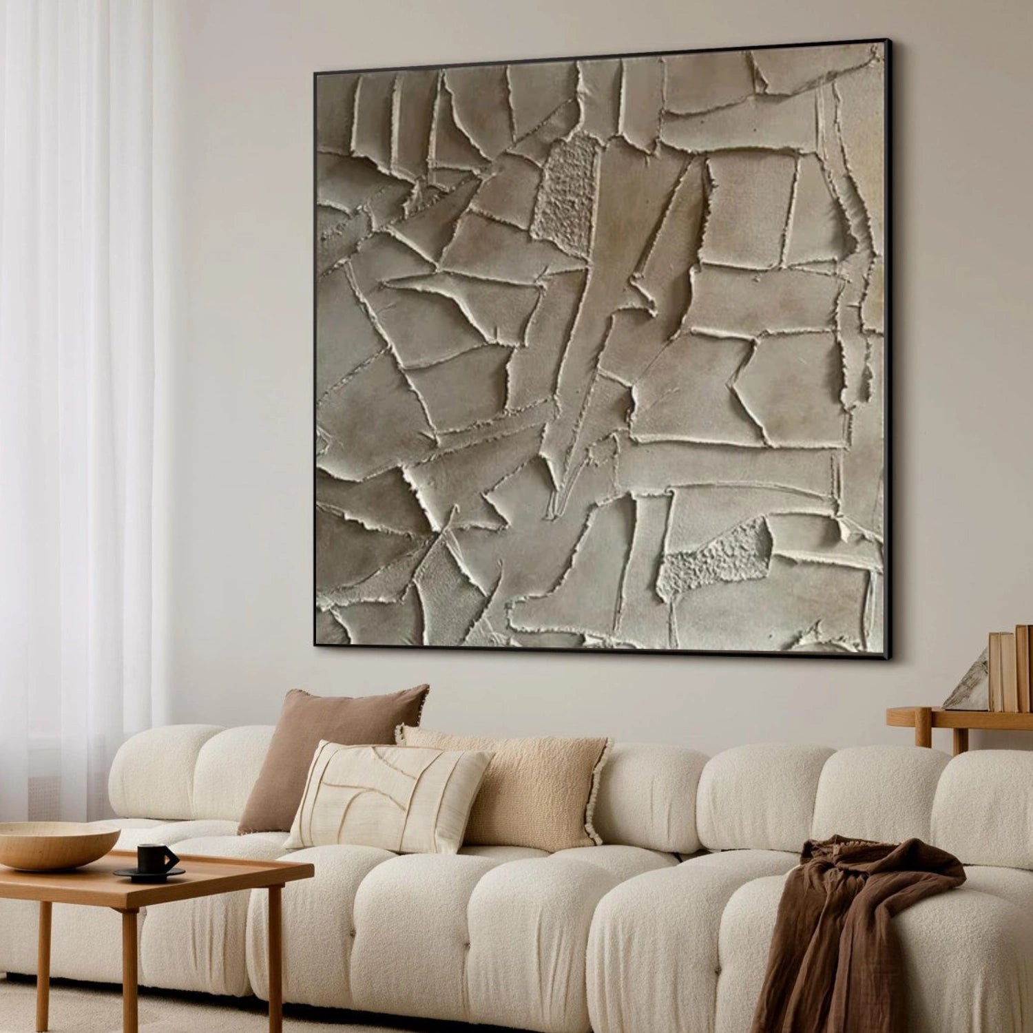 Abstract Textured Wall Art #AW213