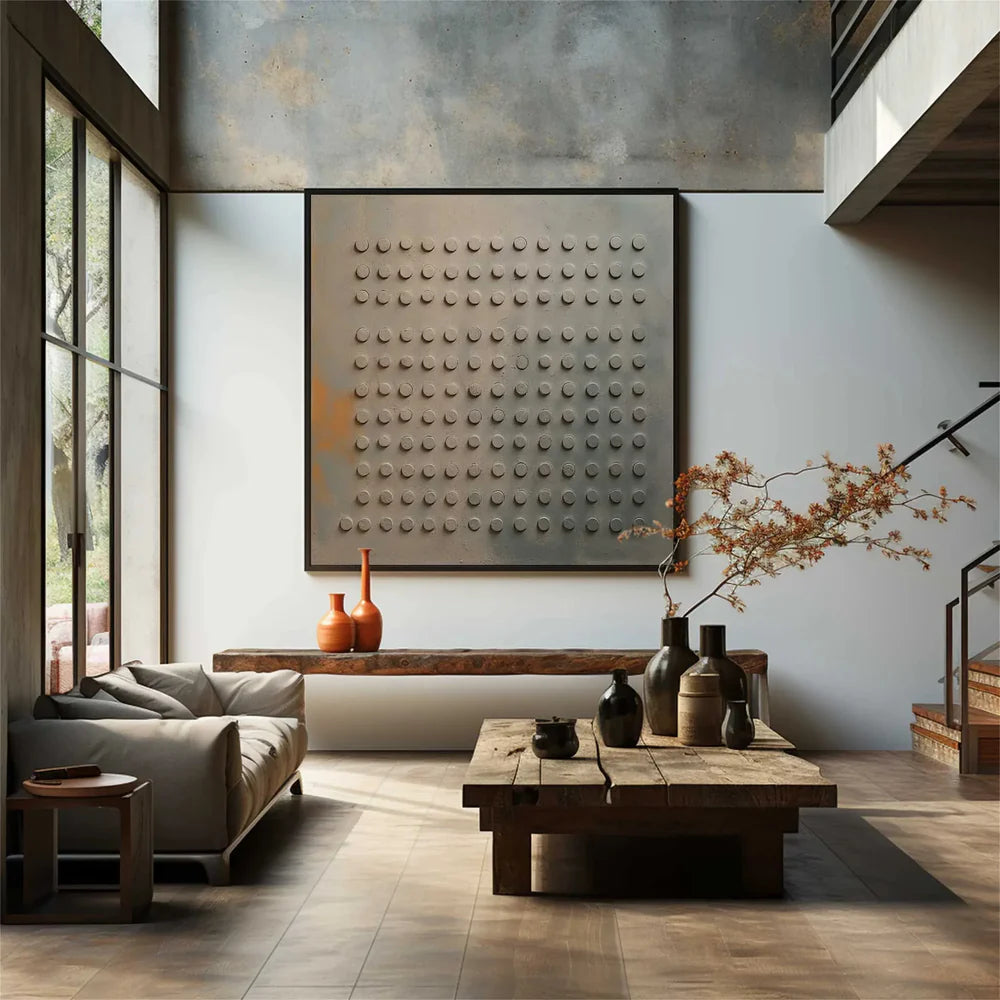 Wabi Sabi Abstract Wall Art #WA153