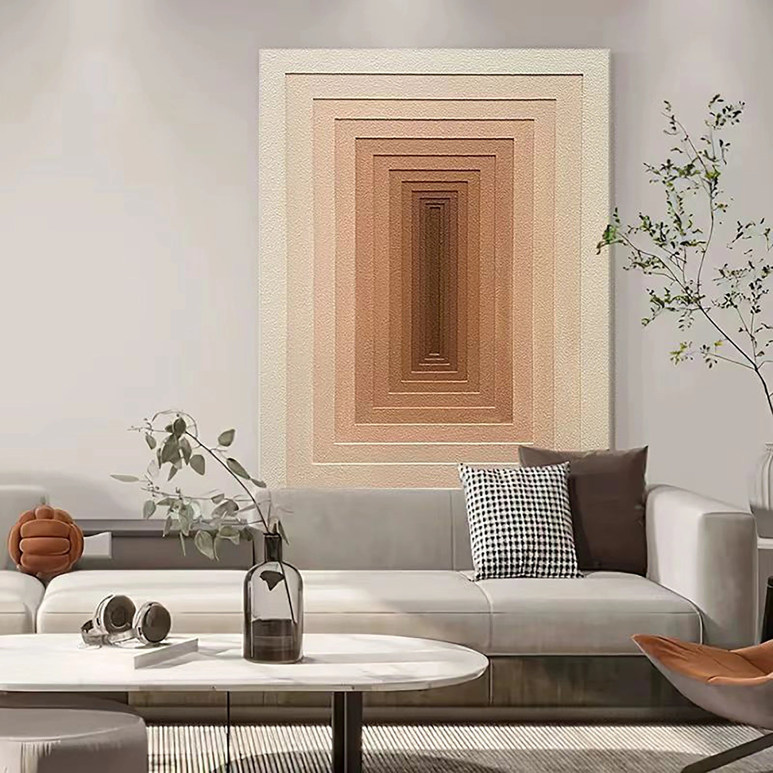 Wabi Sabi Abstract Wall Art #WA082