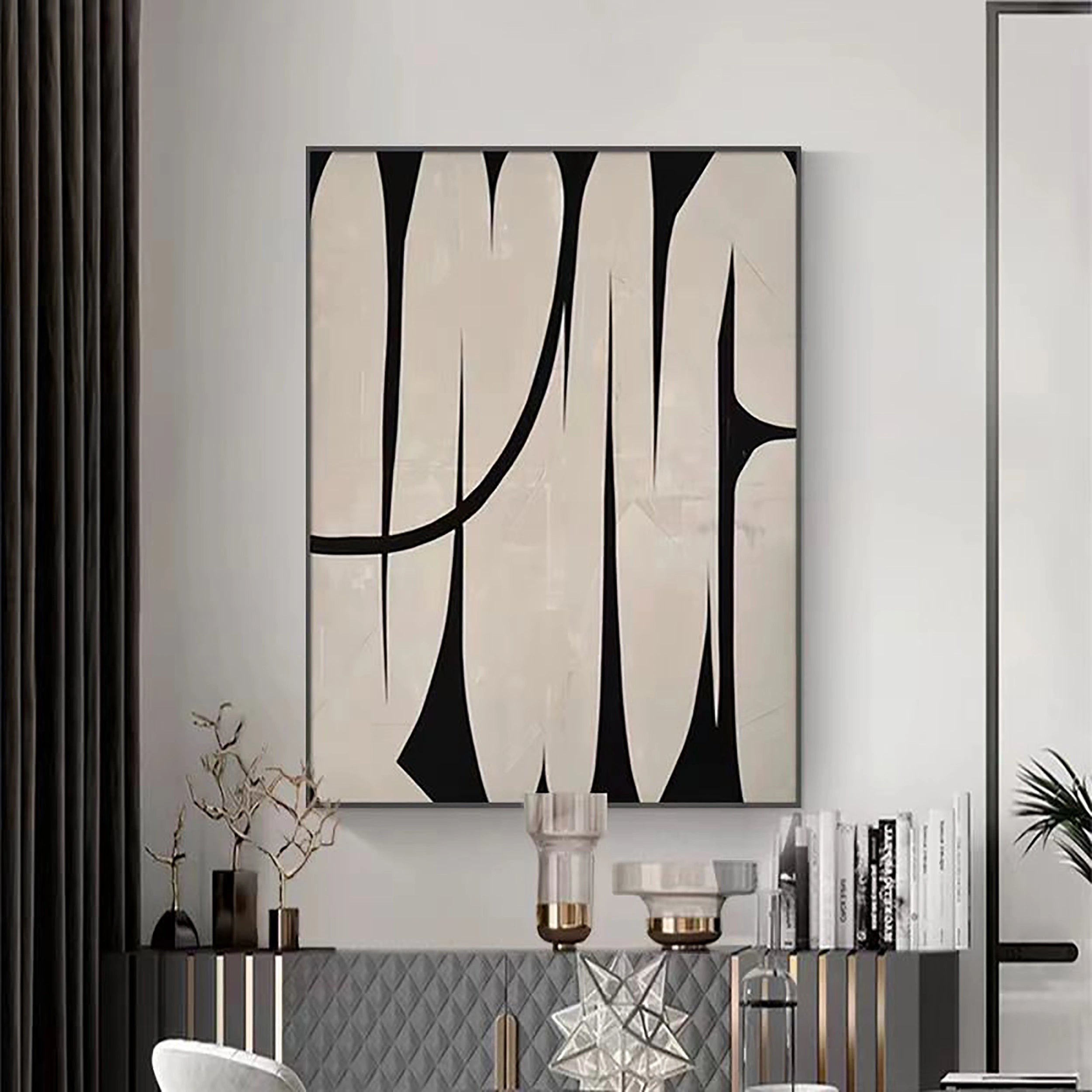 Wabi Sabi Abstract Wall Art #WA091
