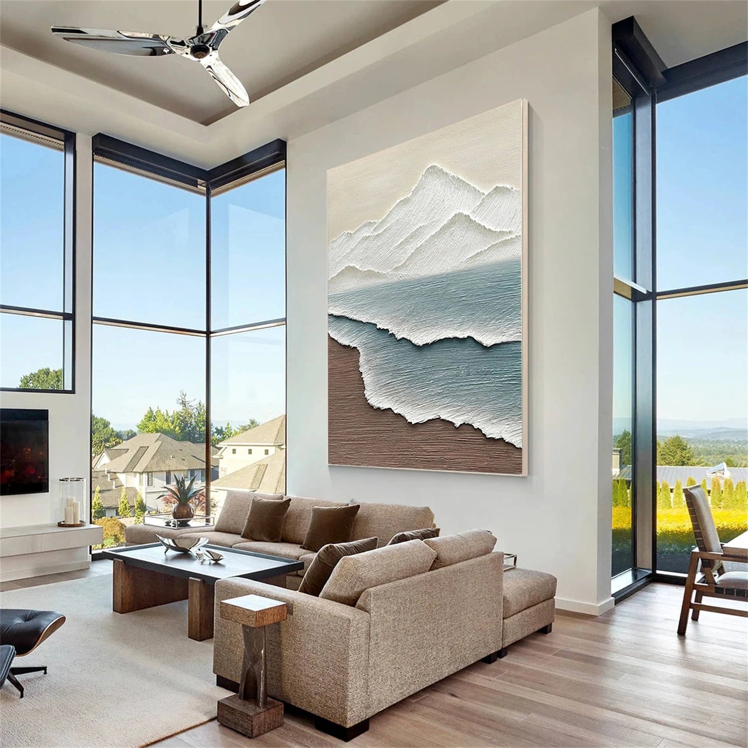 Sky and Ocean Painting #SO190