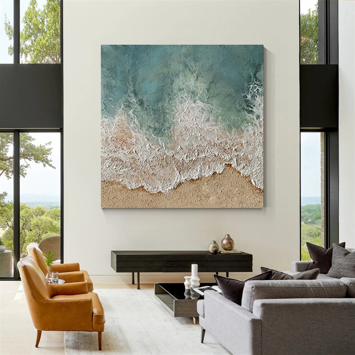 Sky And Ocean Painting #SO192