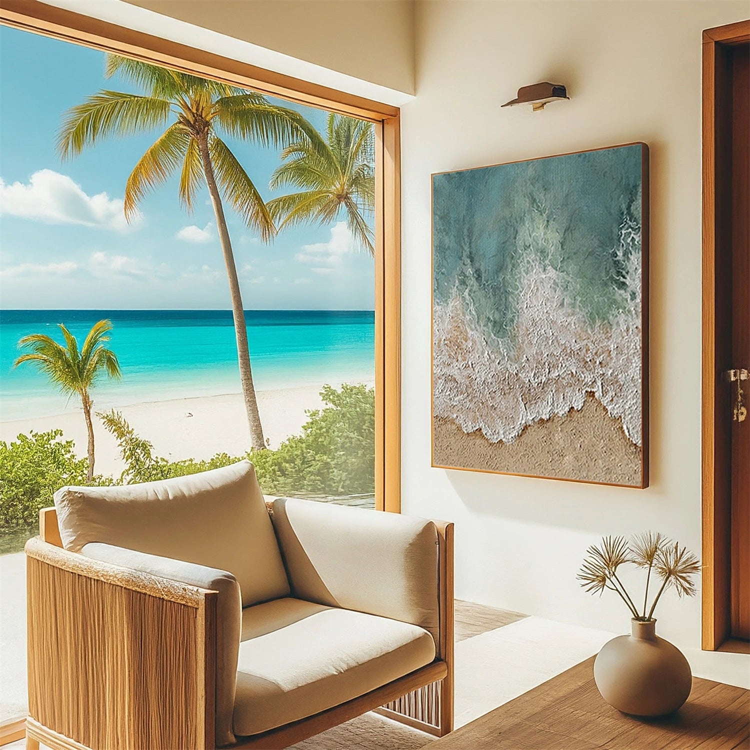 Sky and Ocean Painting #SO187