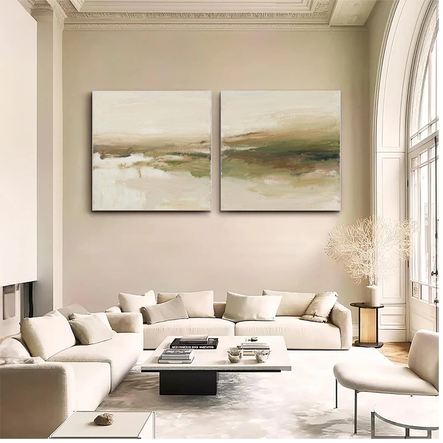 Abstract Wall Art Set of 2 #AW126