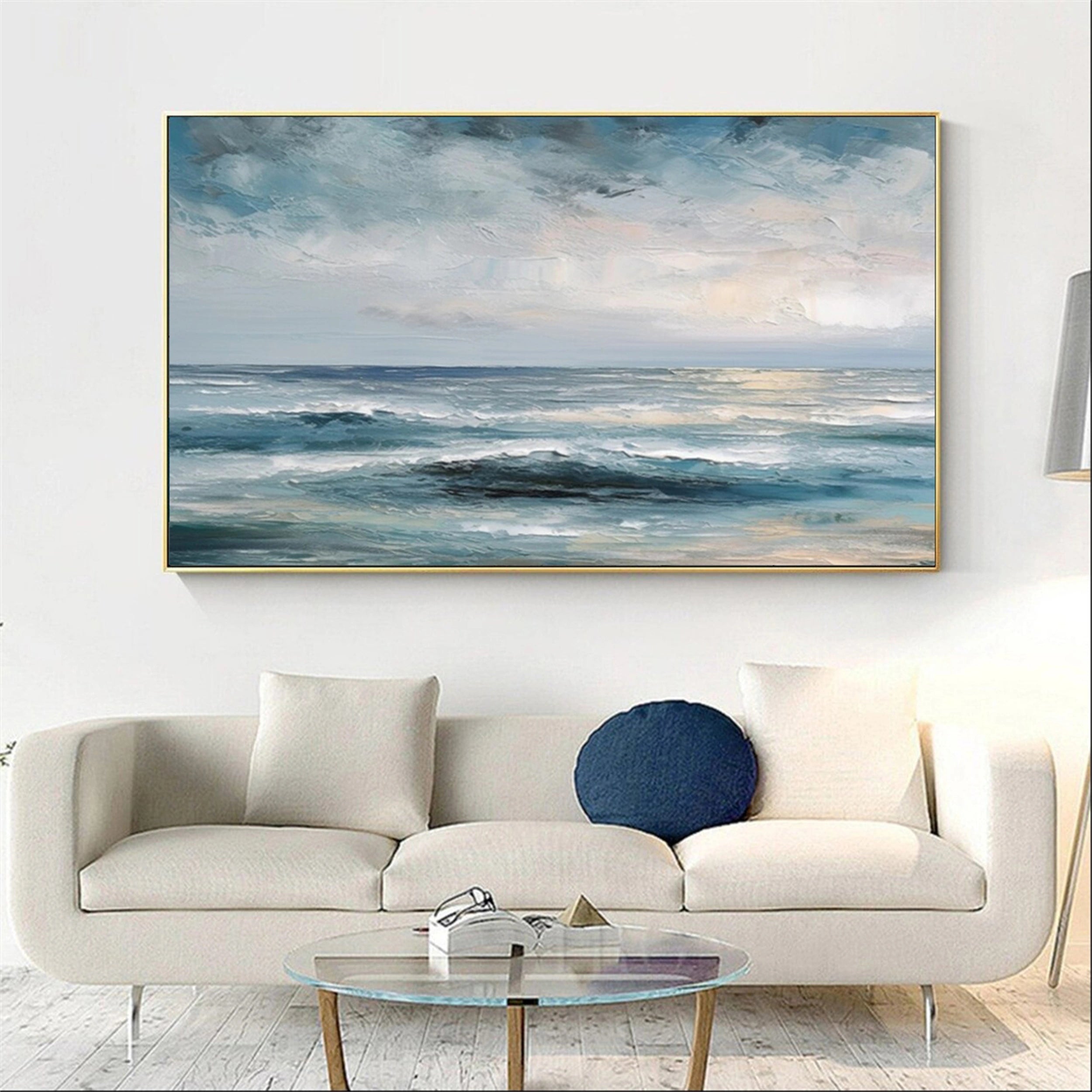 Sky And Ocean Painting #SO058