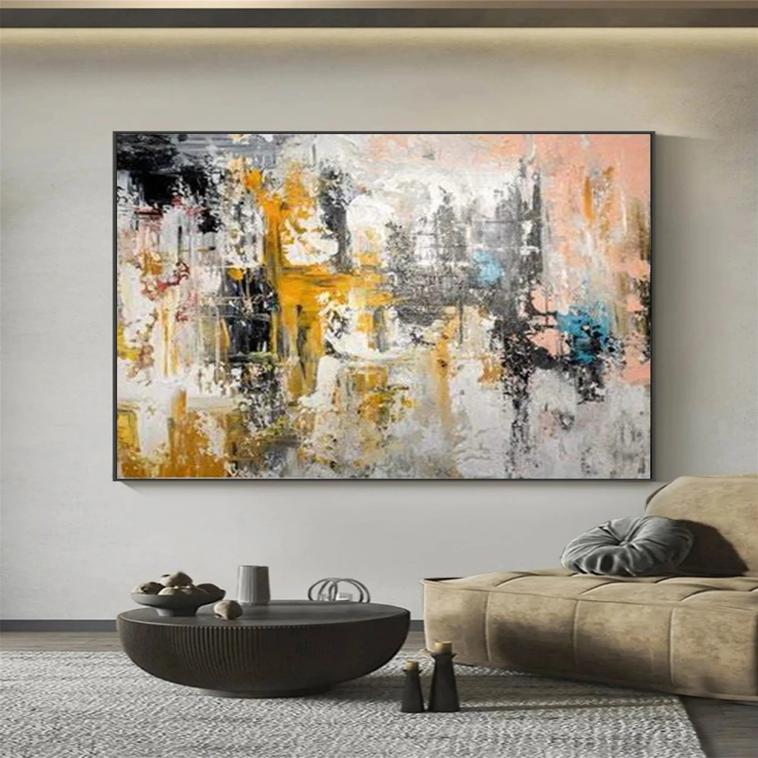 Abstract Texture Wall Art #AW020