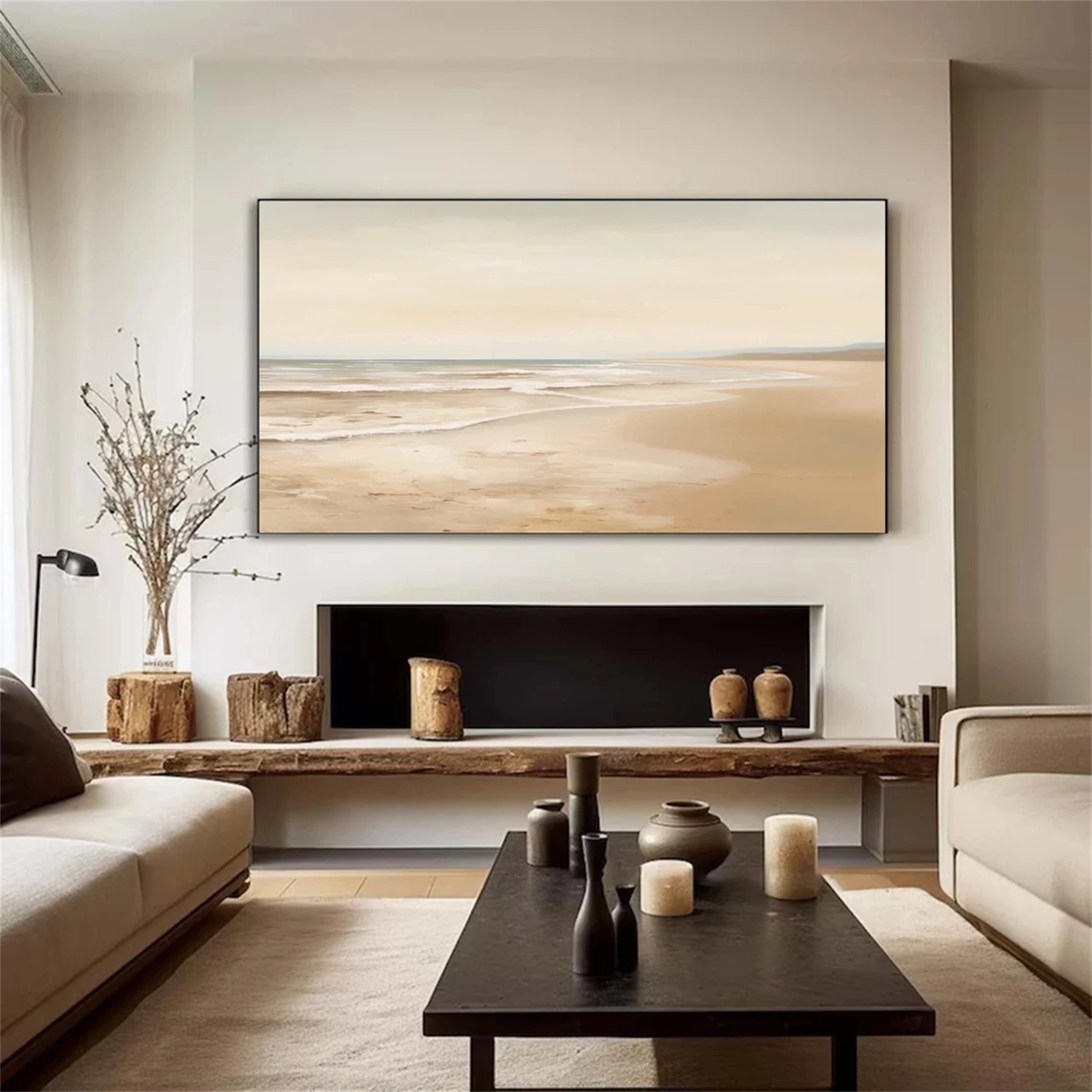 Sky And Ocean Painting #SO045