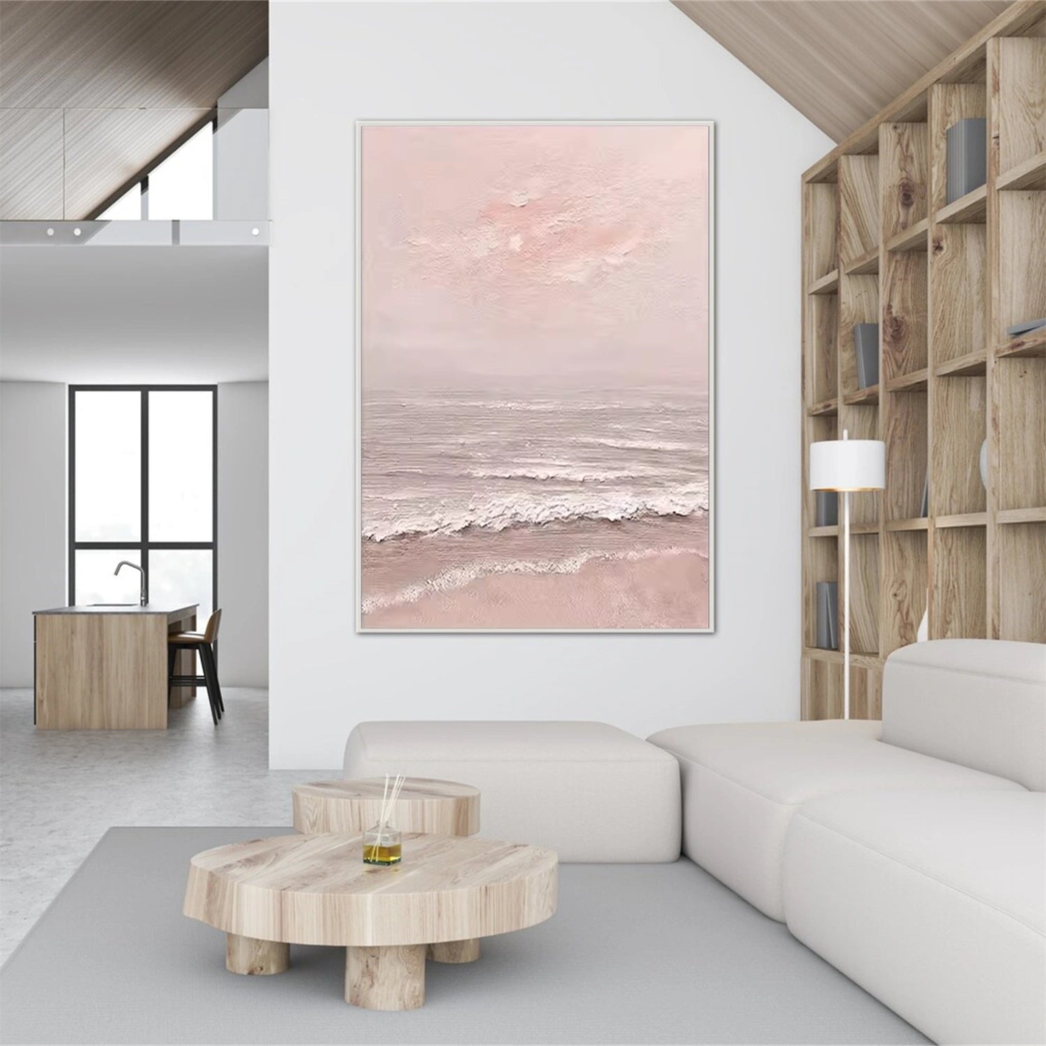 Sky and Ocean Painting #SO215
