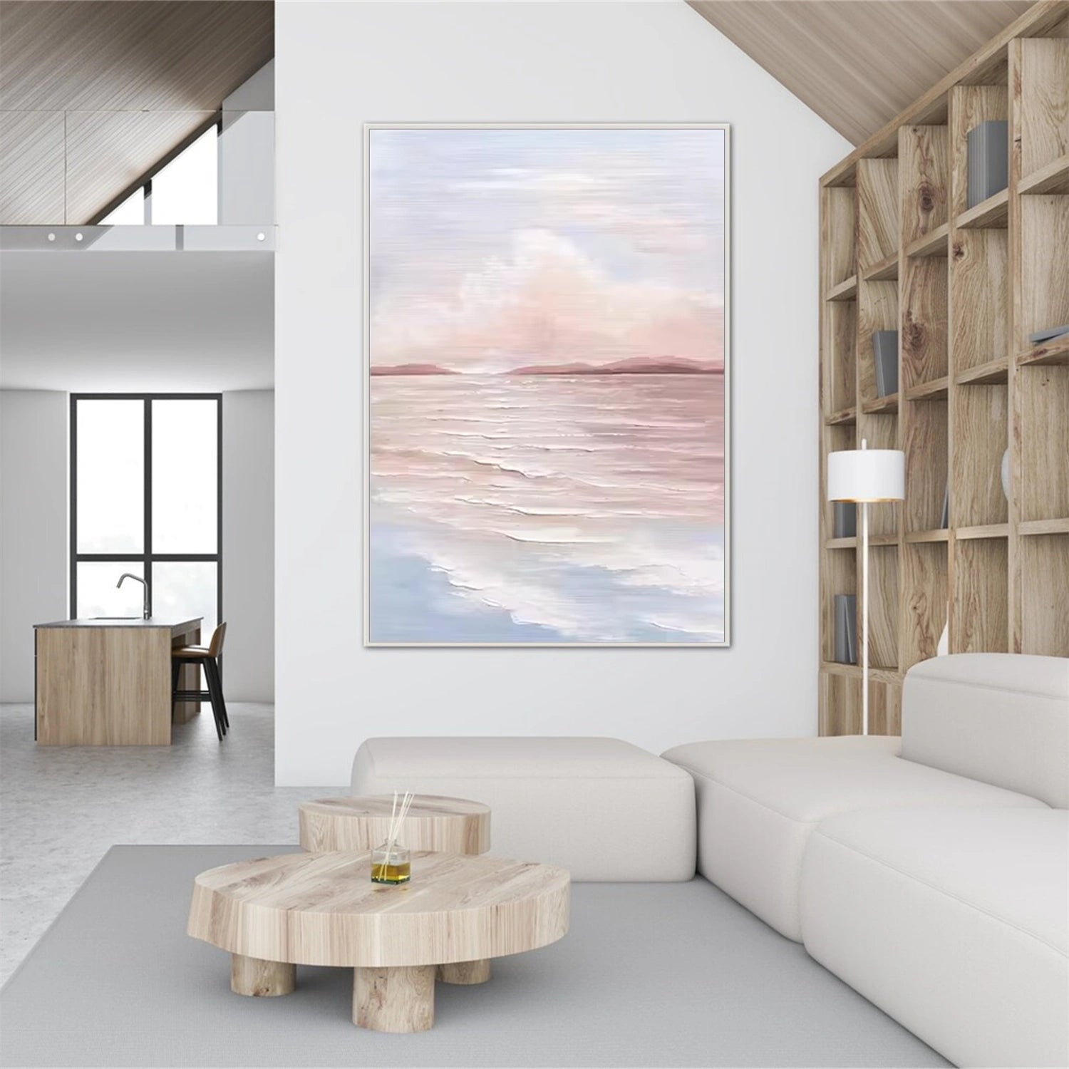 Sky and Ocean Painting #SO214