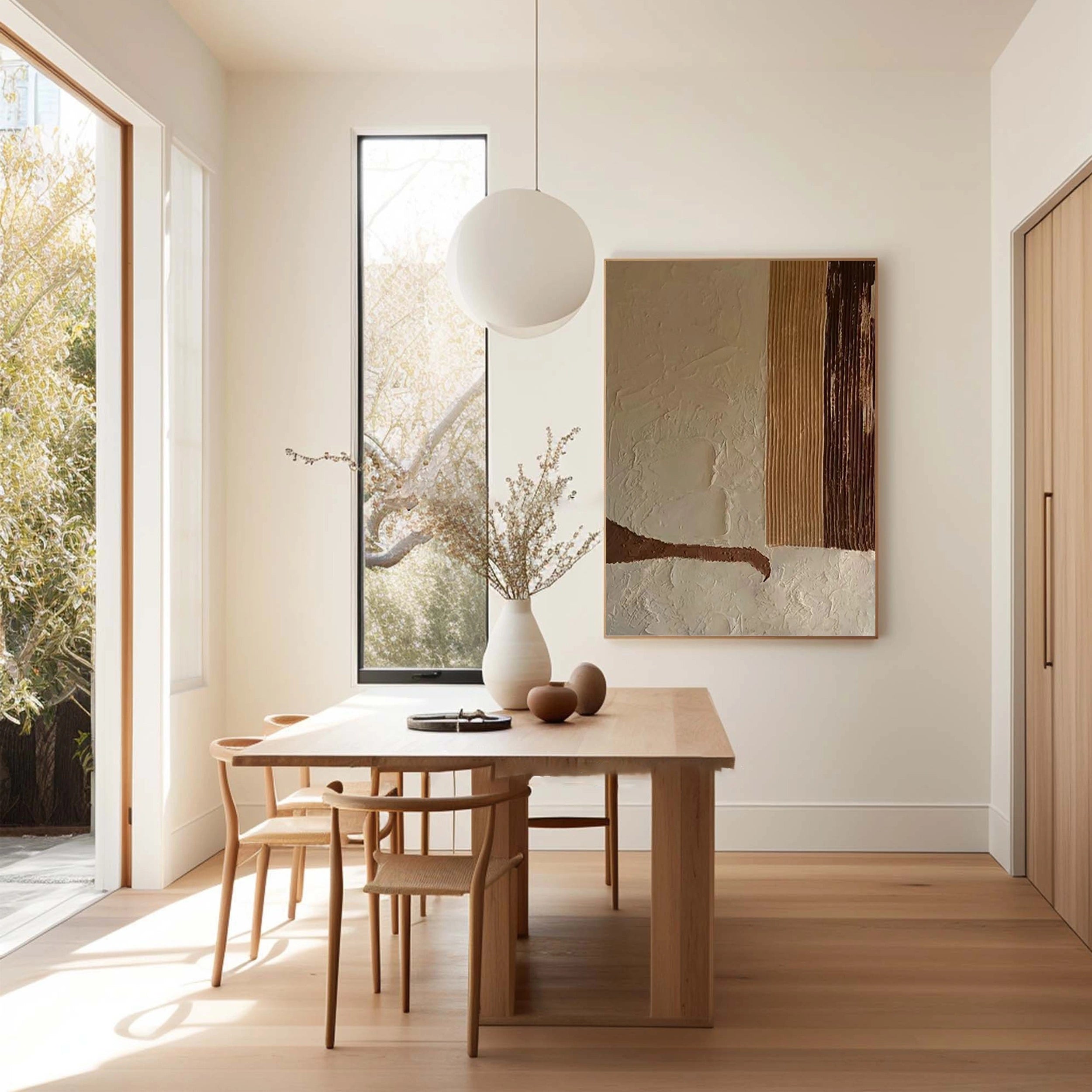 Wabi Sabi Abstract Wall Art #WA089