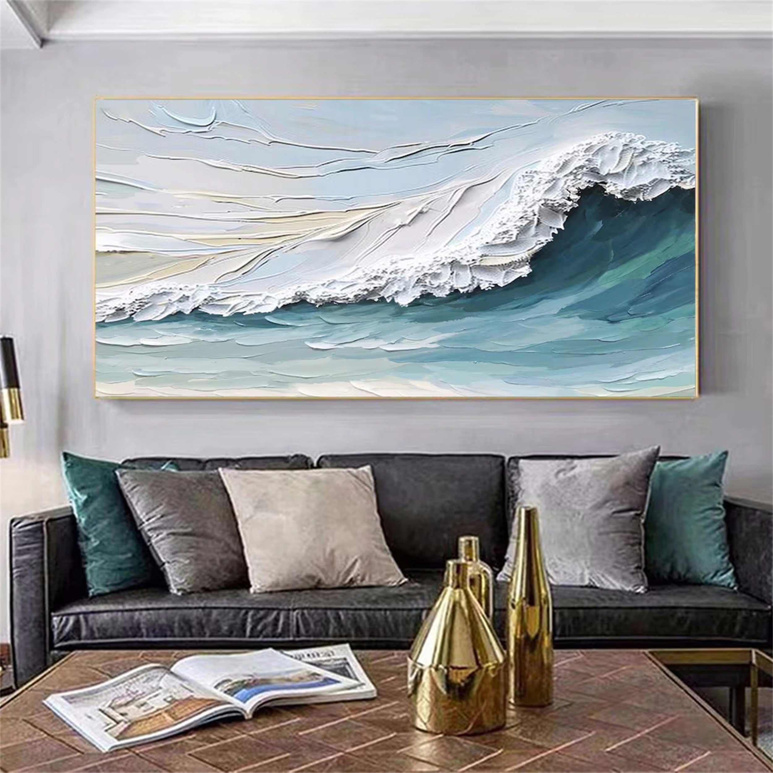 Sky And Ocean Painting #SO054