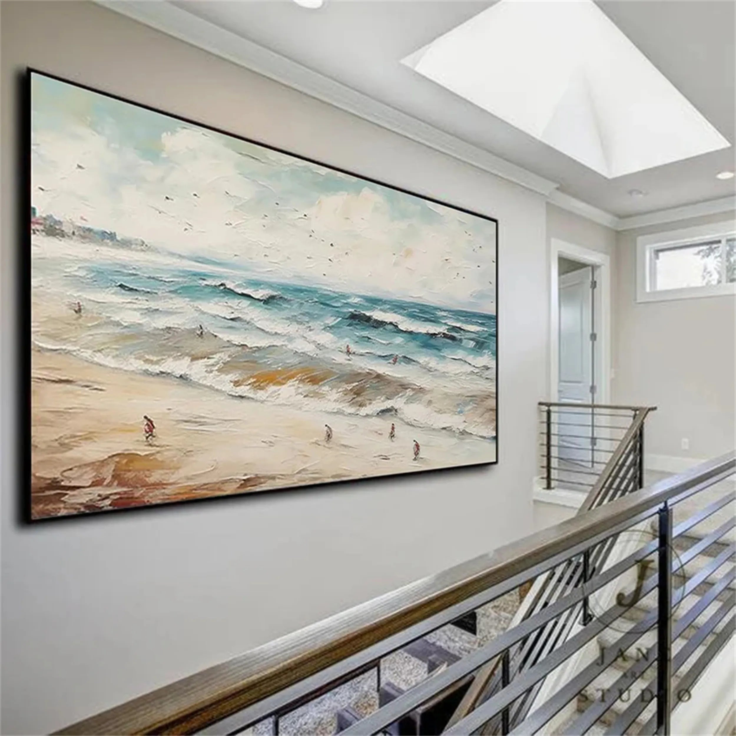 Sky And Ocean Painting #SO091