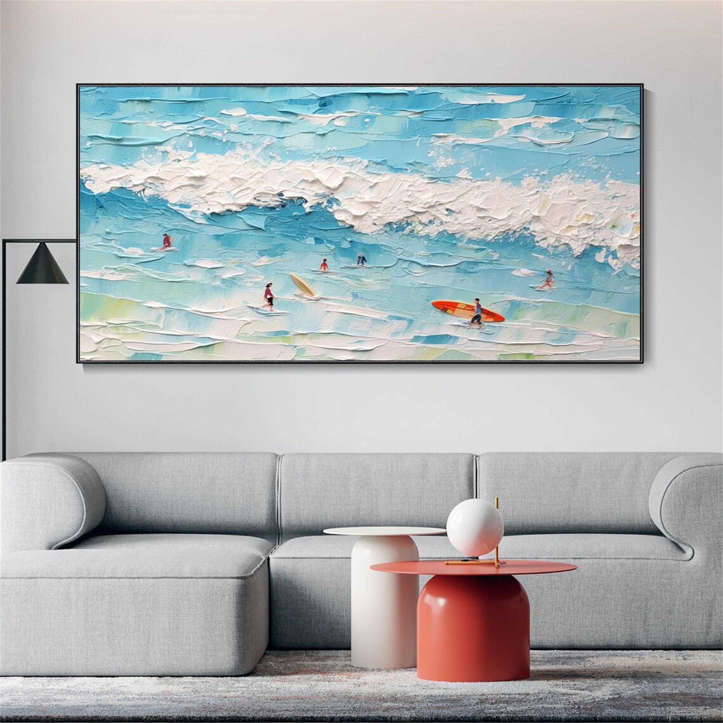 Sky And Ocean Painting #SO030