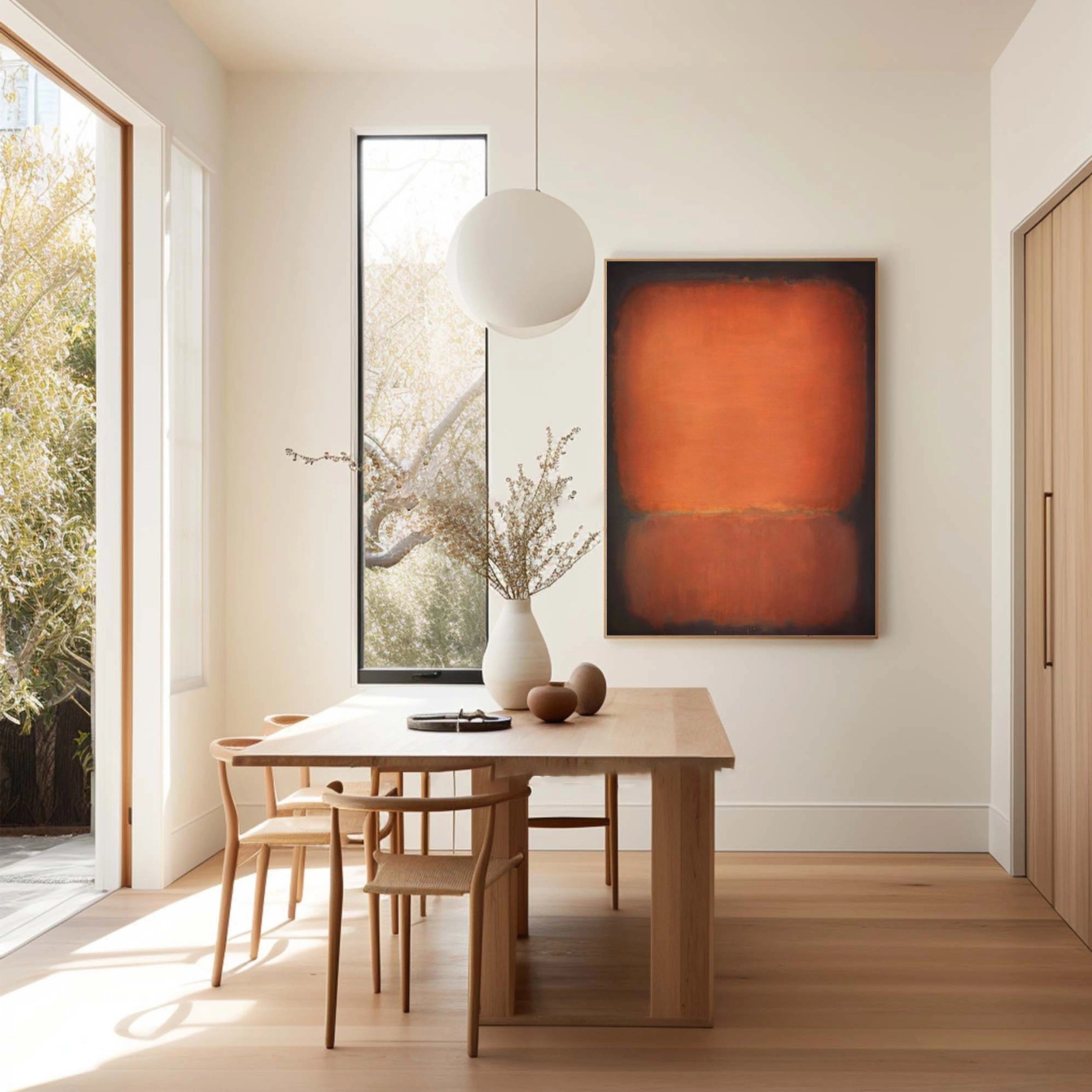 Wabi Sabi Abstract Wall Art #WA068