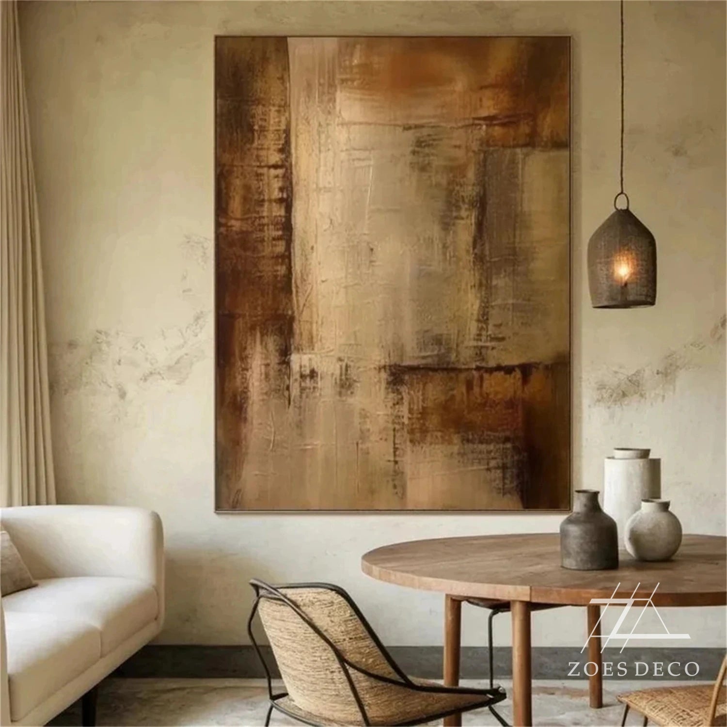 Wabi Sabi Abstract Wall Art #WA166