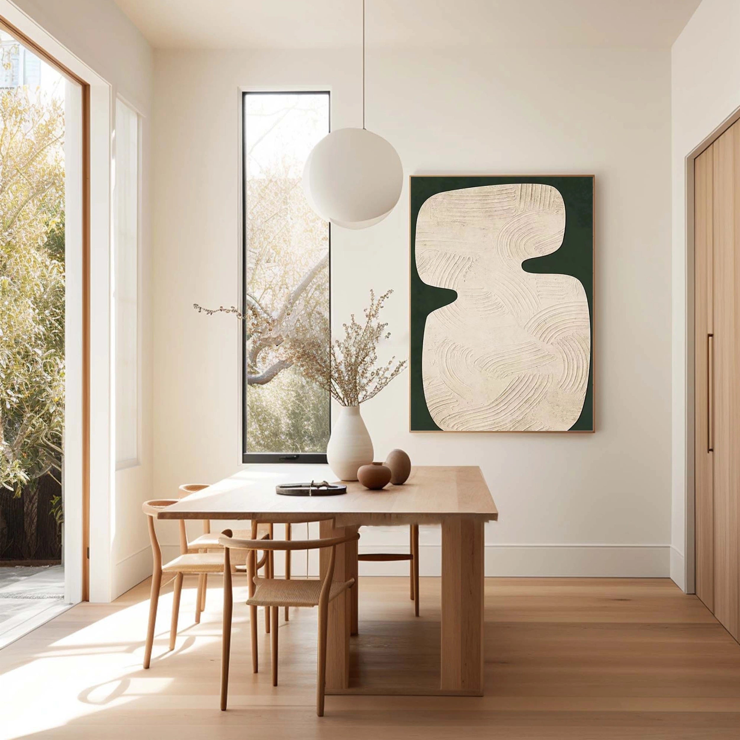 Wabi Sabi Abstract Wall Art #WA063