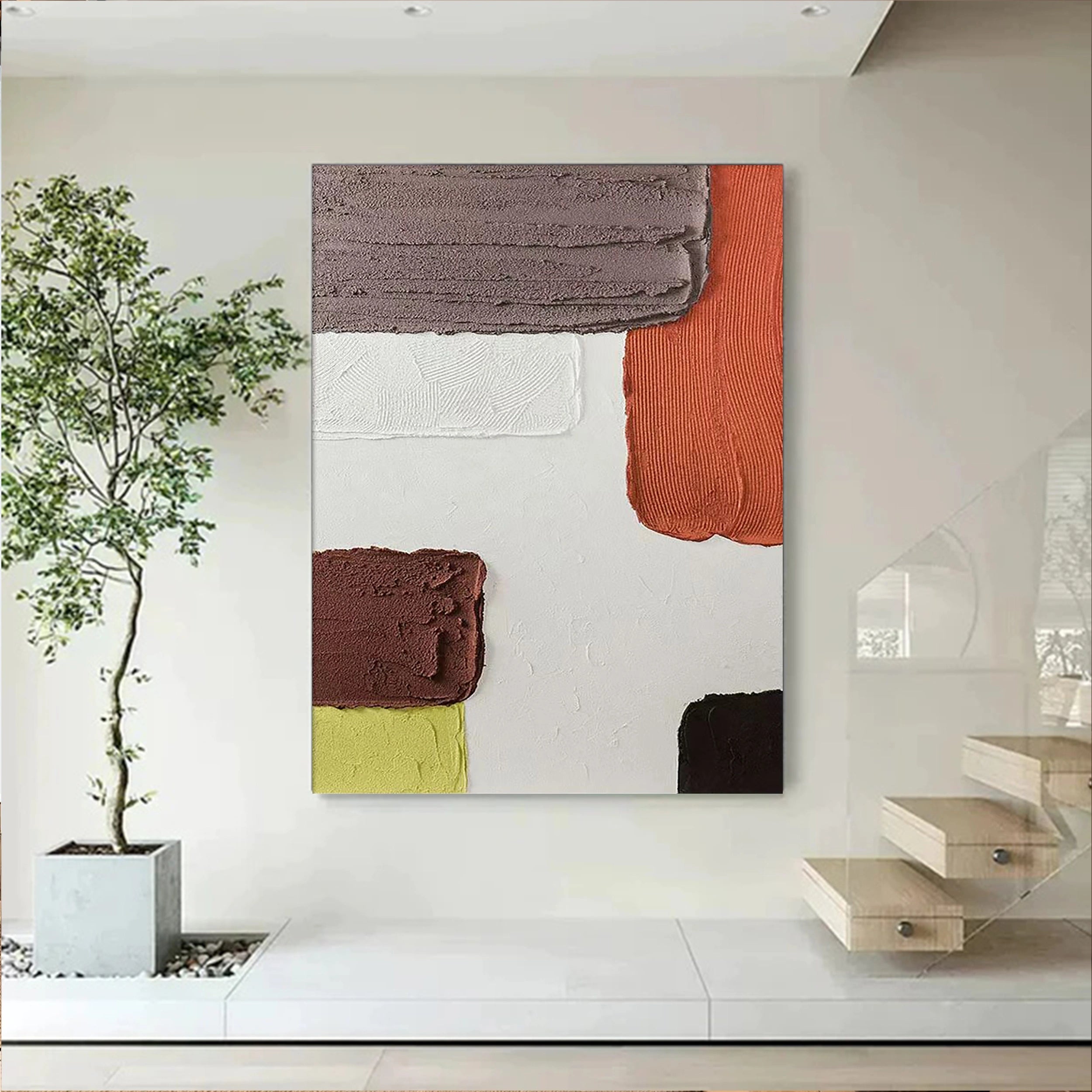 Wabi Sabi Abstract Wall Art #WA093