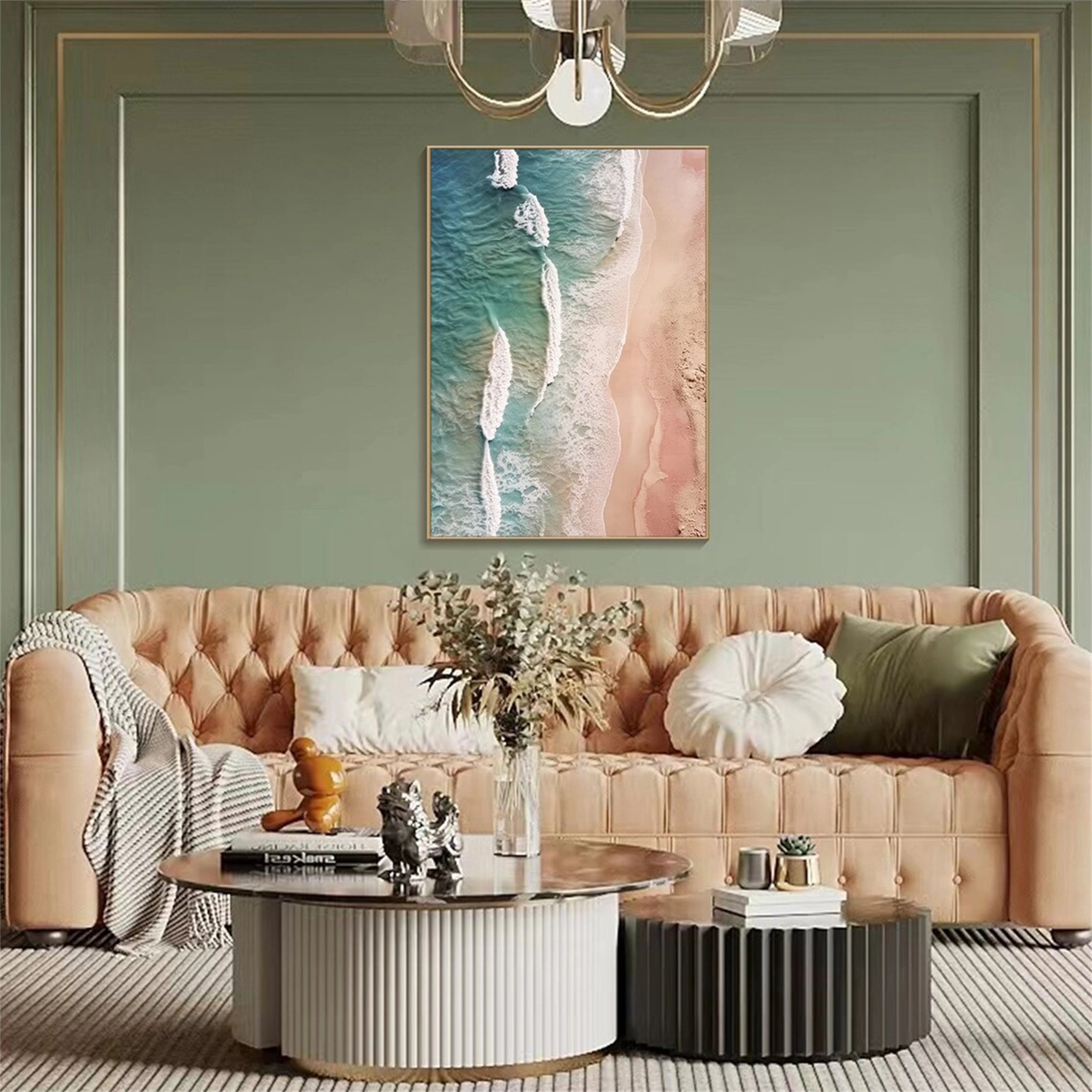 Sky and Ocean painting #SO019