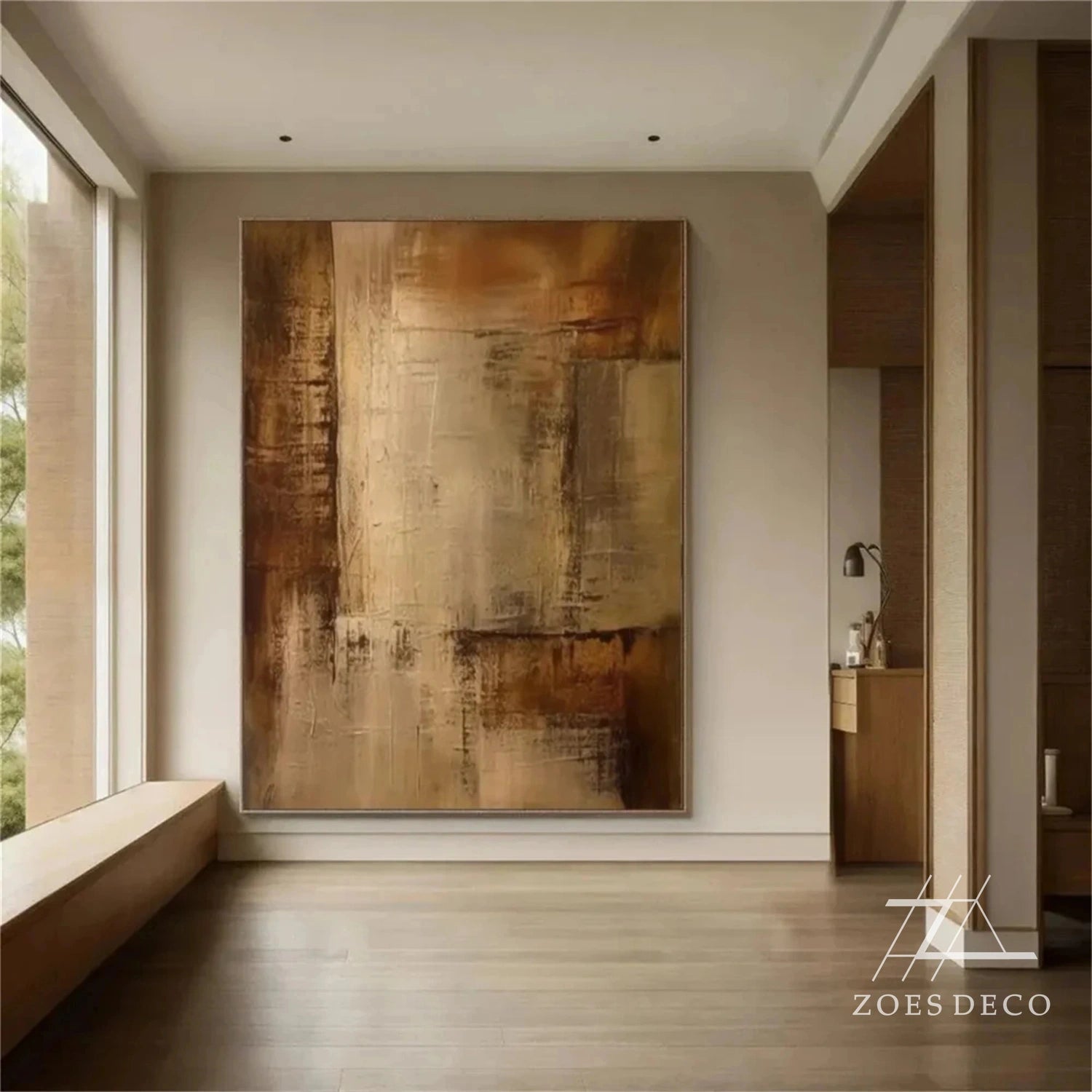 Wabi Sabi Abstract Wall Art #WA166