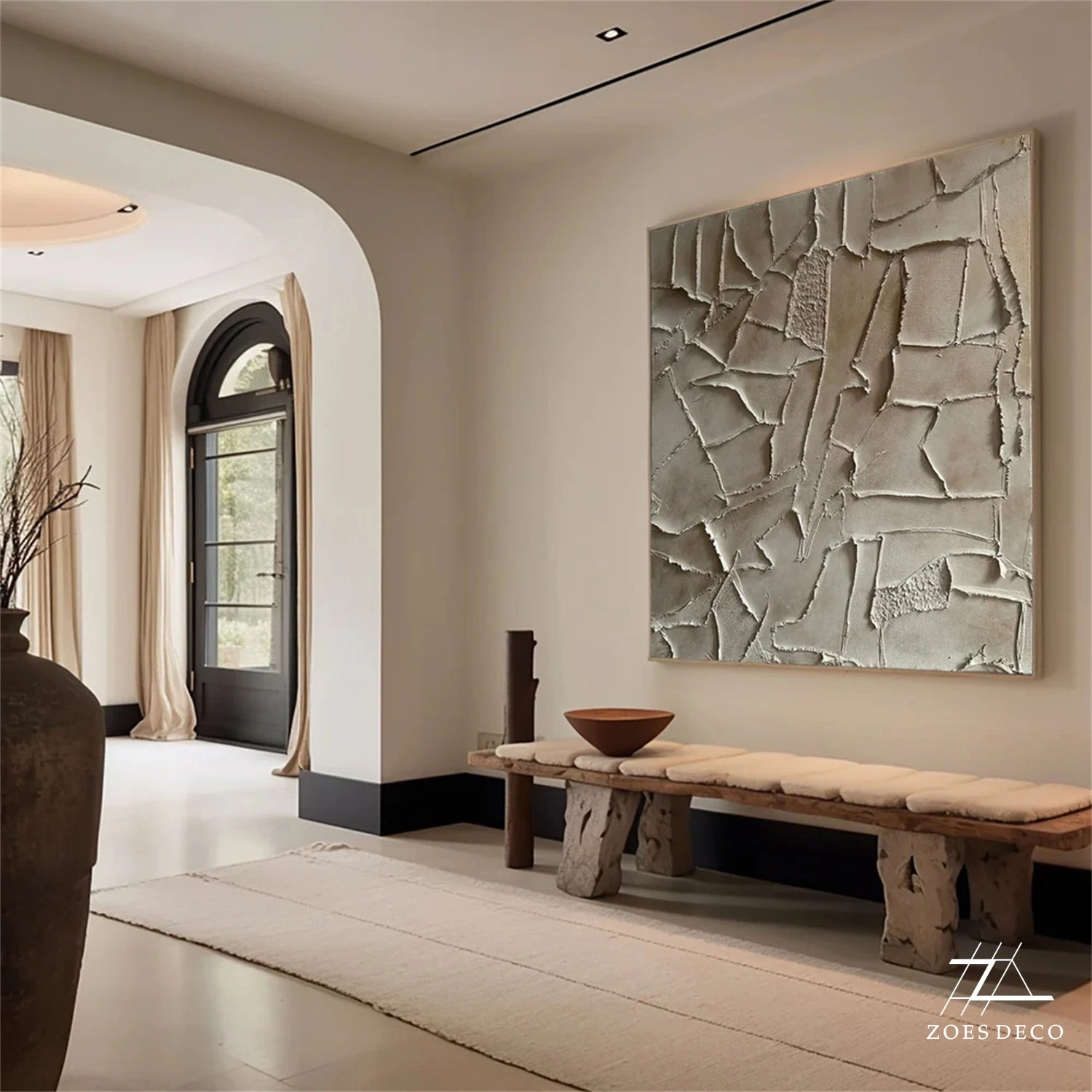 Wabi Sabi Abstract Wall Art #WA157