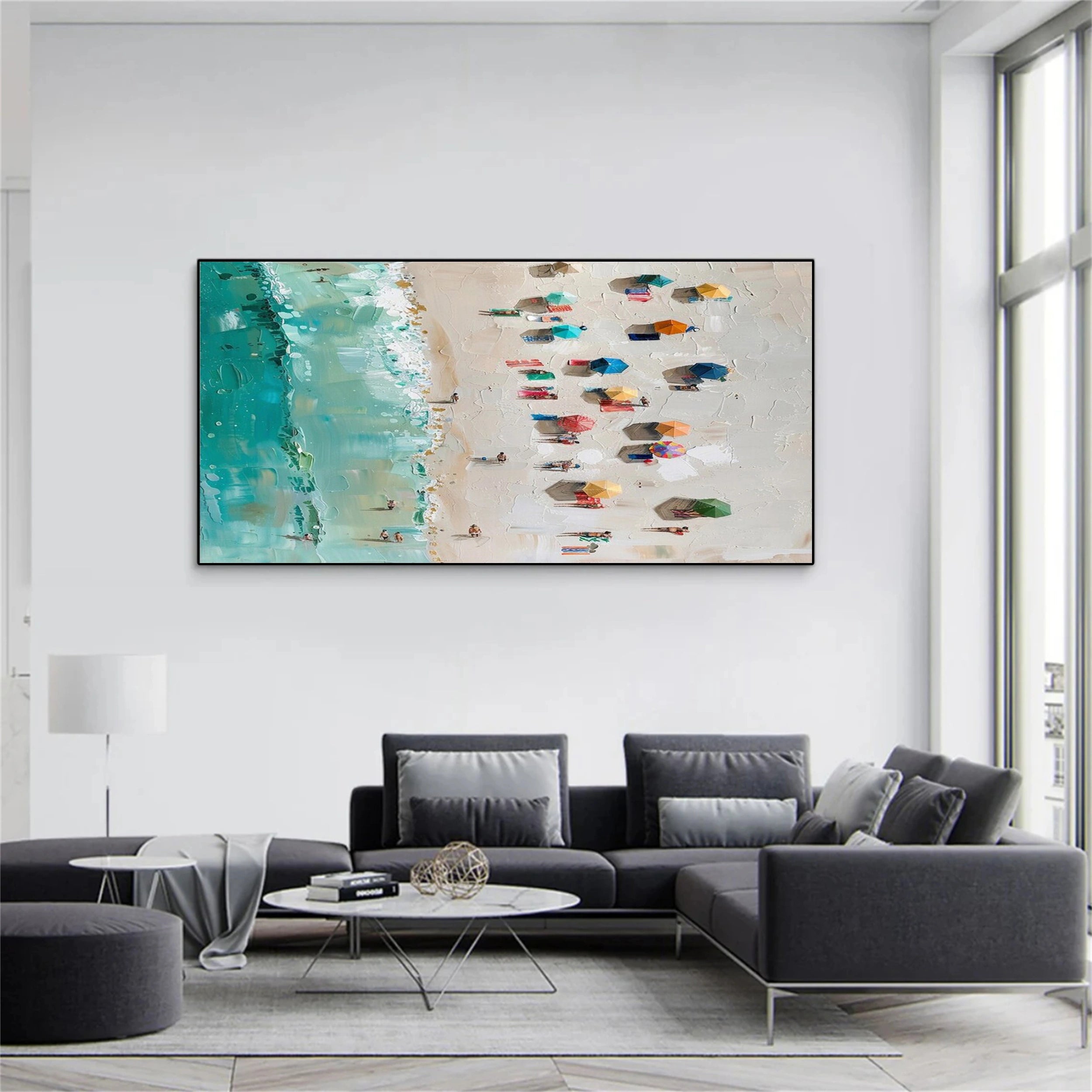 Sky And Ocean Painting #SO055