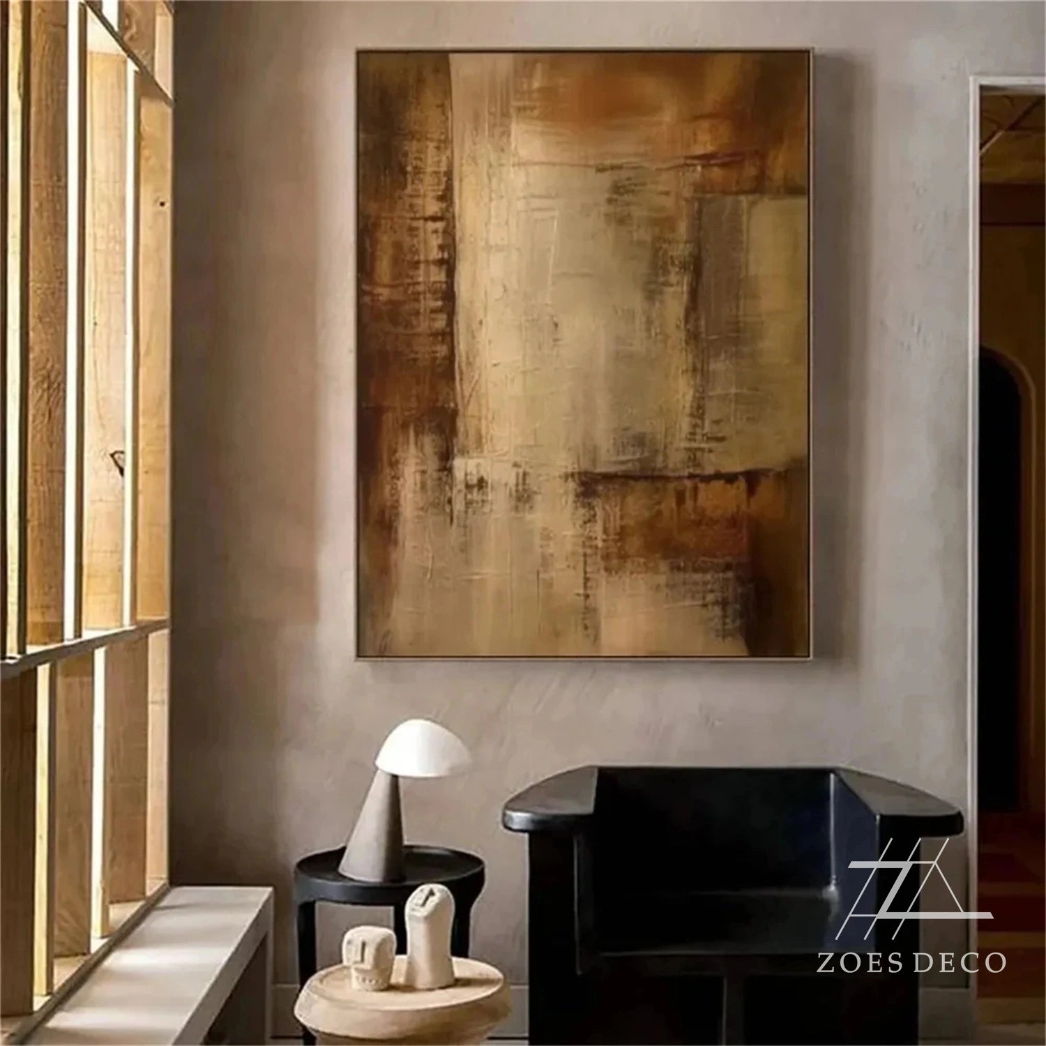 Wabi Sabi Abstract Wall Art #WA166