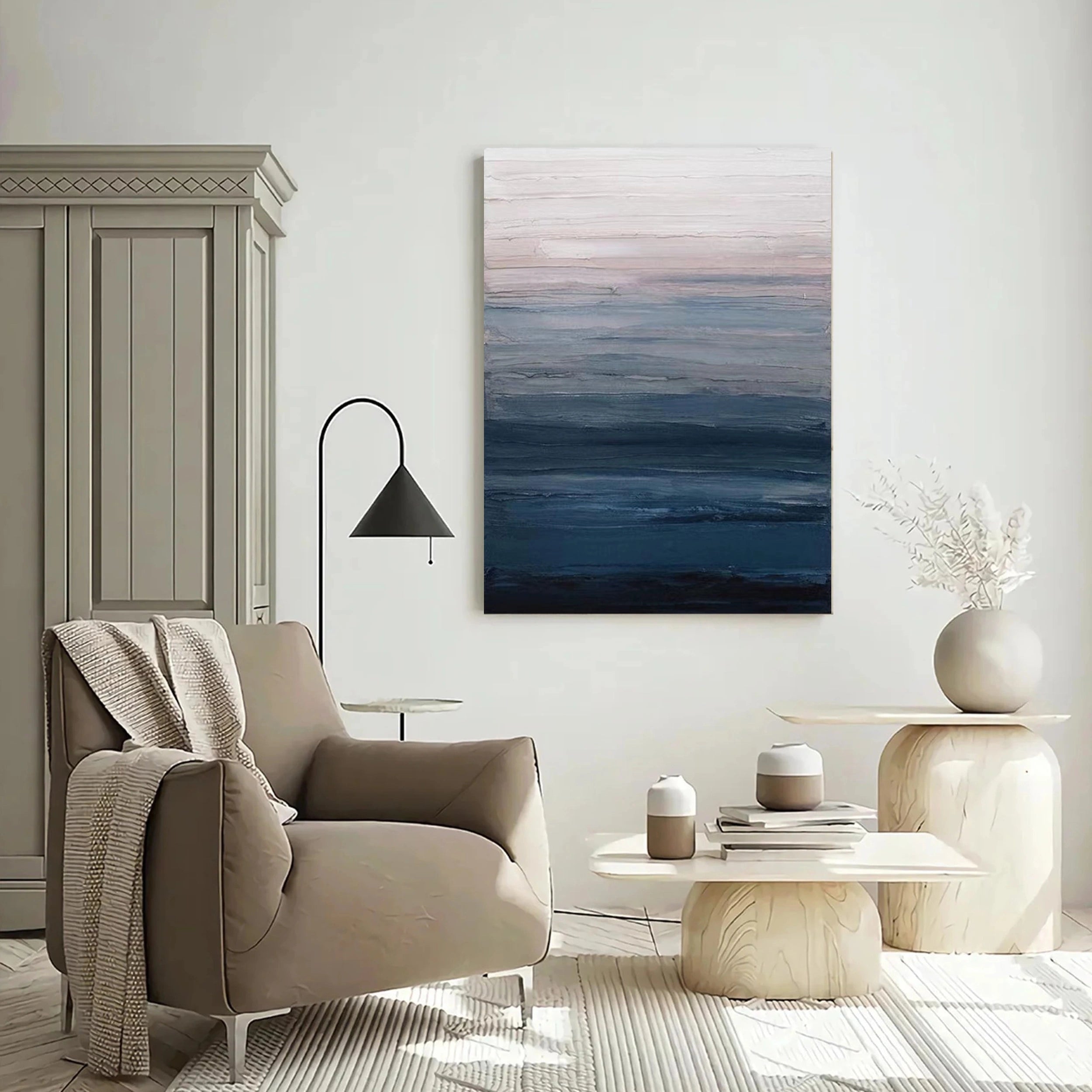 Wabi Sabi Abstract Wall Art #WA073