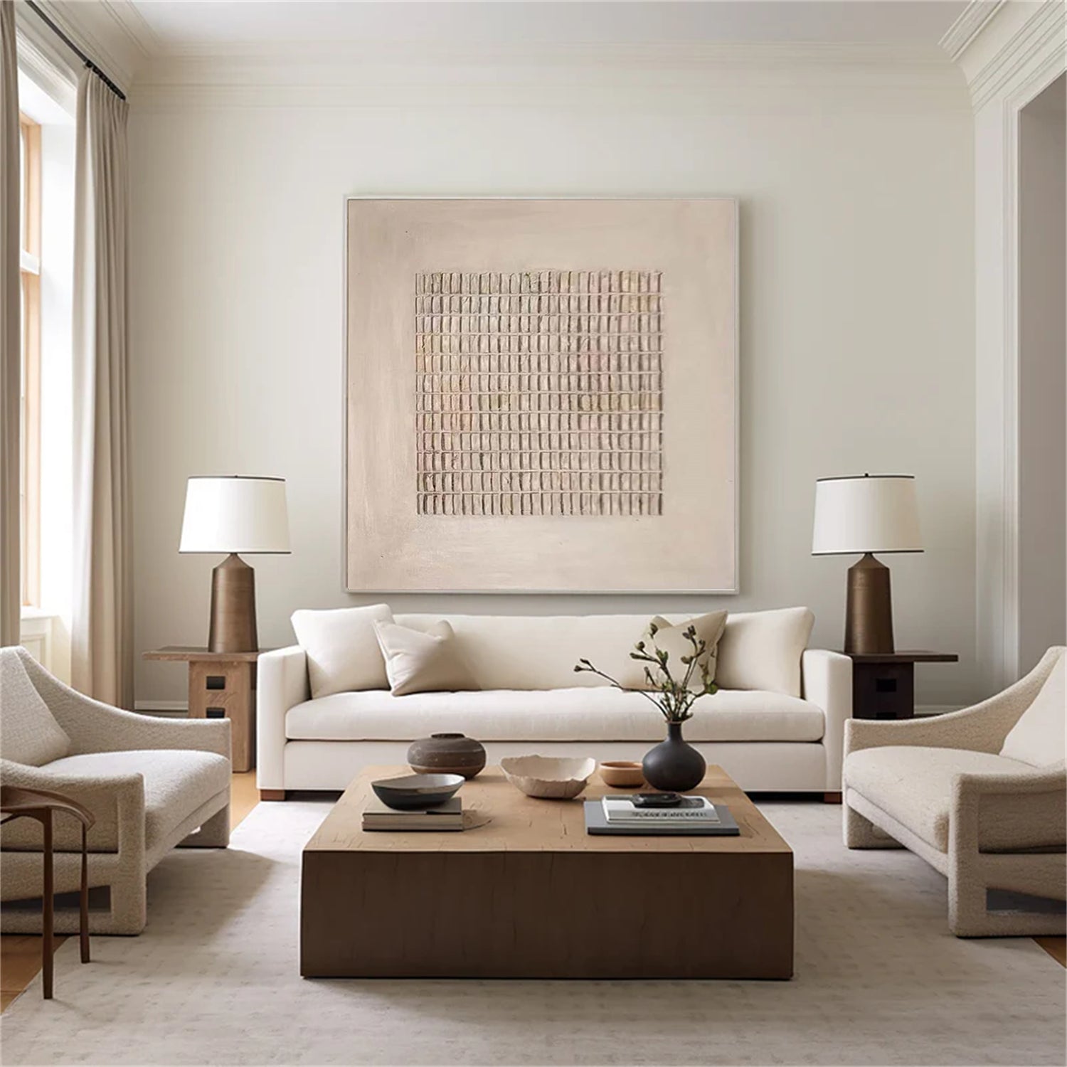Wabi Sabi Abstract Wall Art #WA052