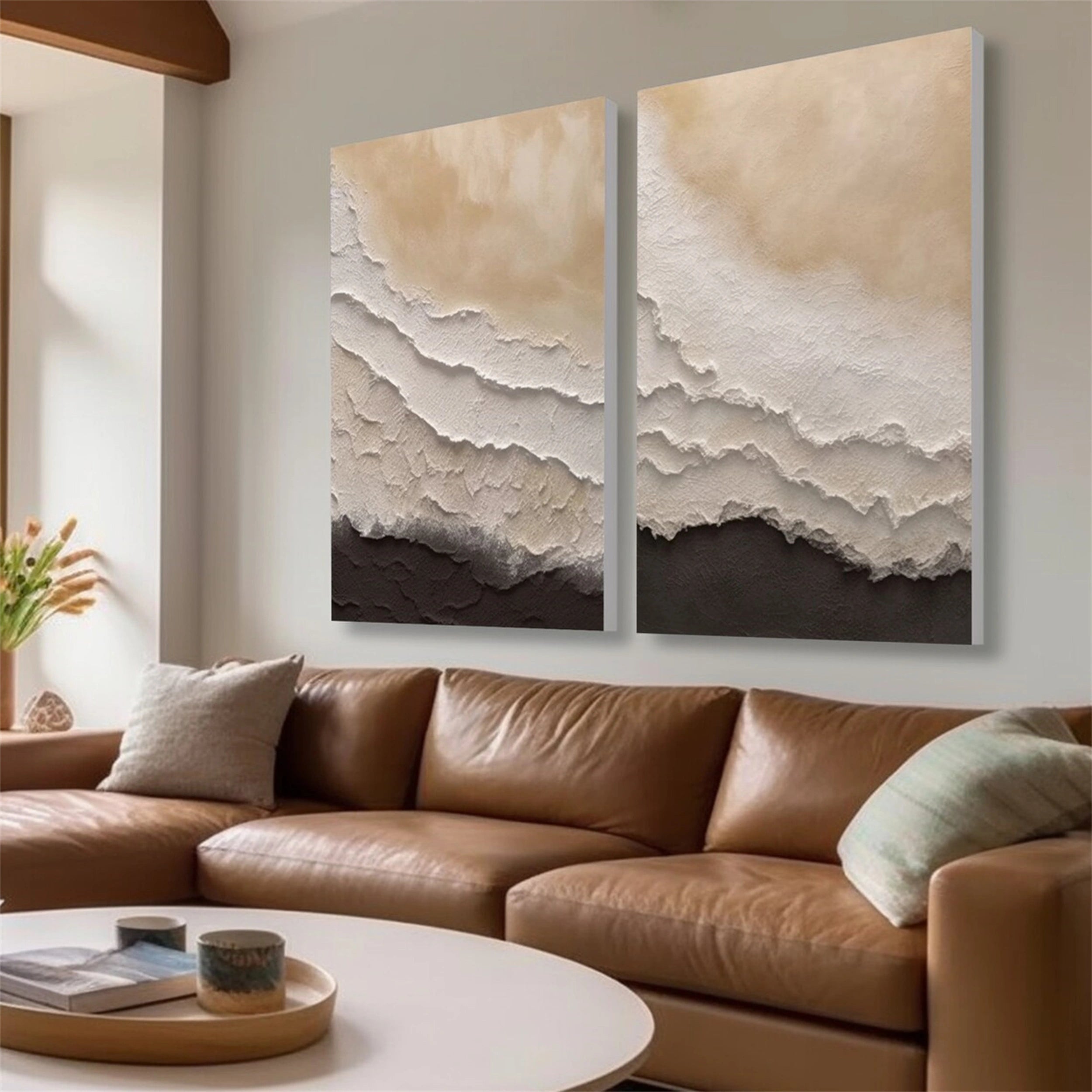 Sky And Ocean Painting Set of 2 #SO021