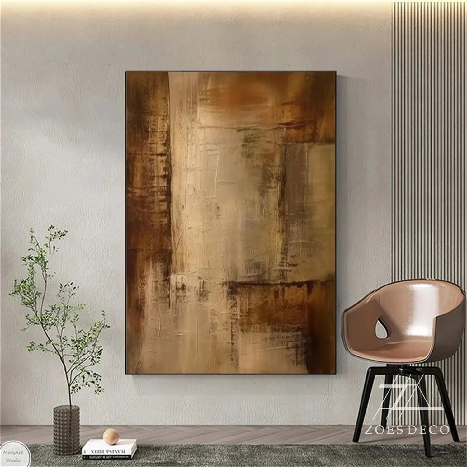 Wabi Sabi Abstract Wall Art #WA166