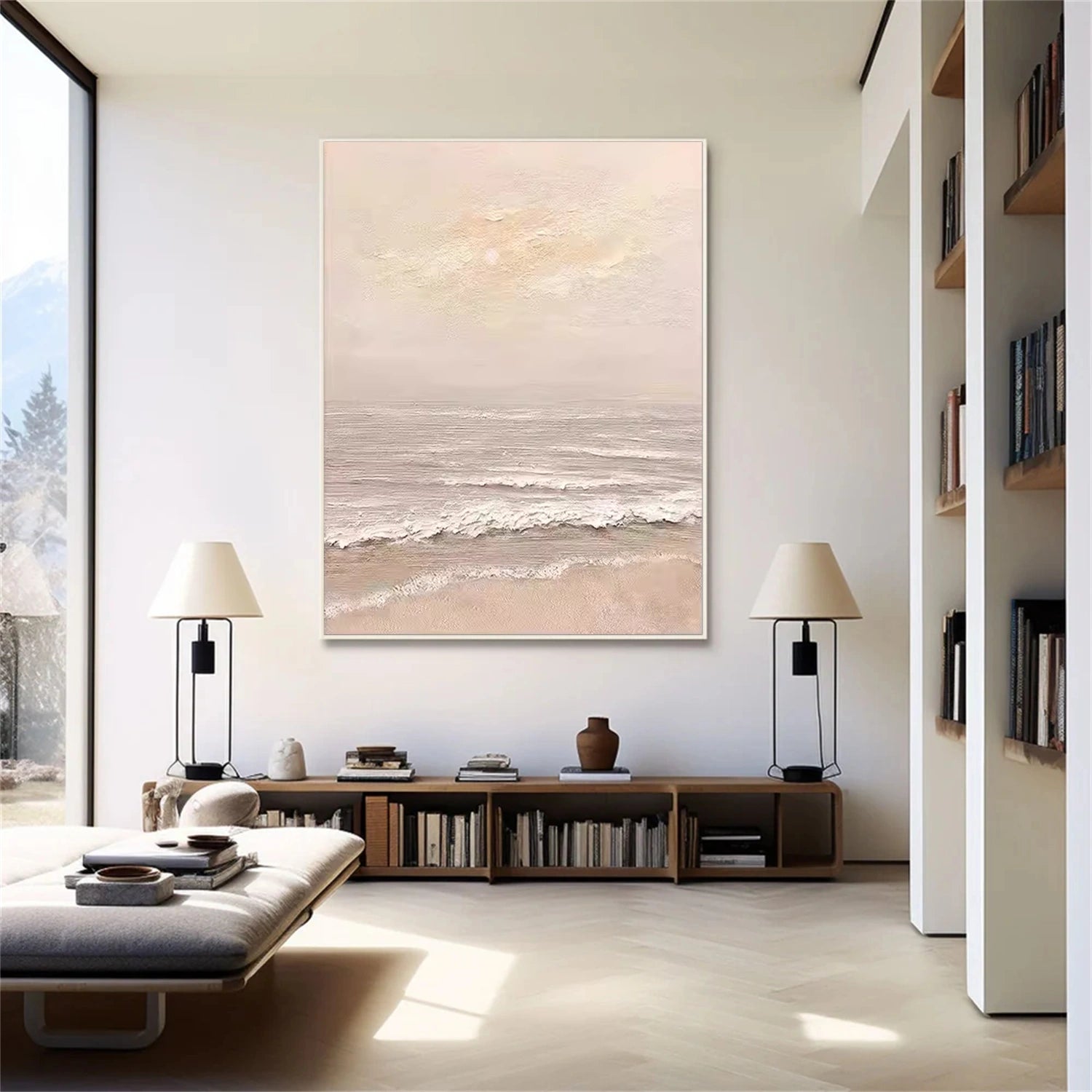 Sky and Ocean Painting #SO210