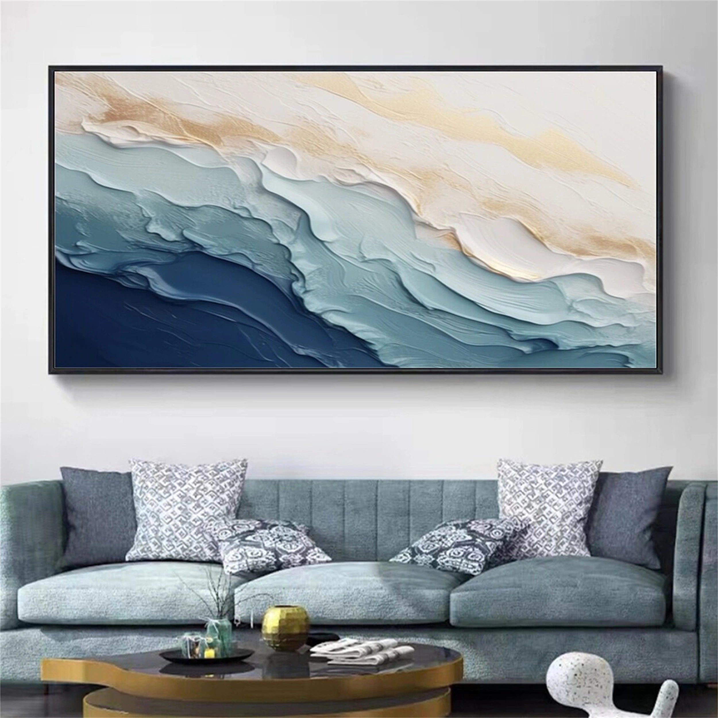 Sky And Ocean Painting #SO061