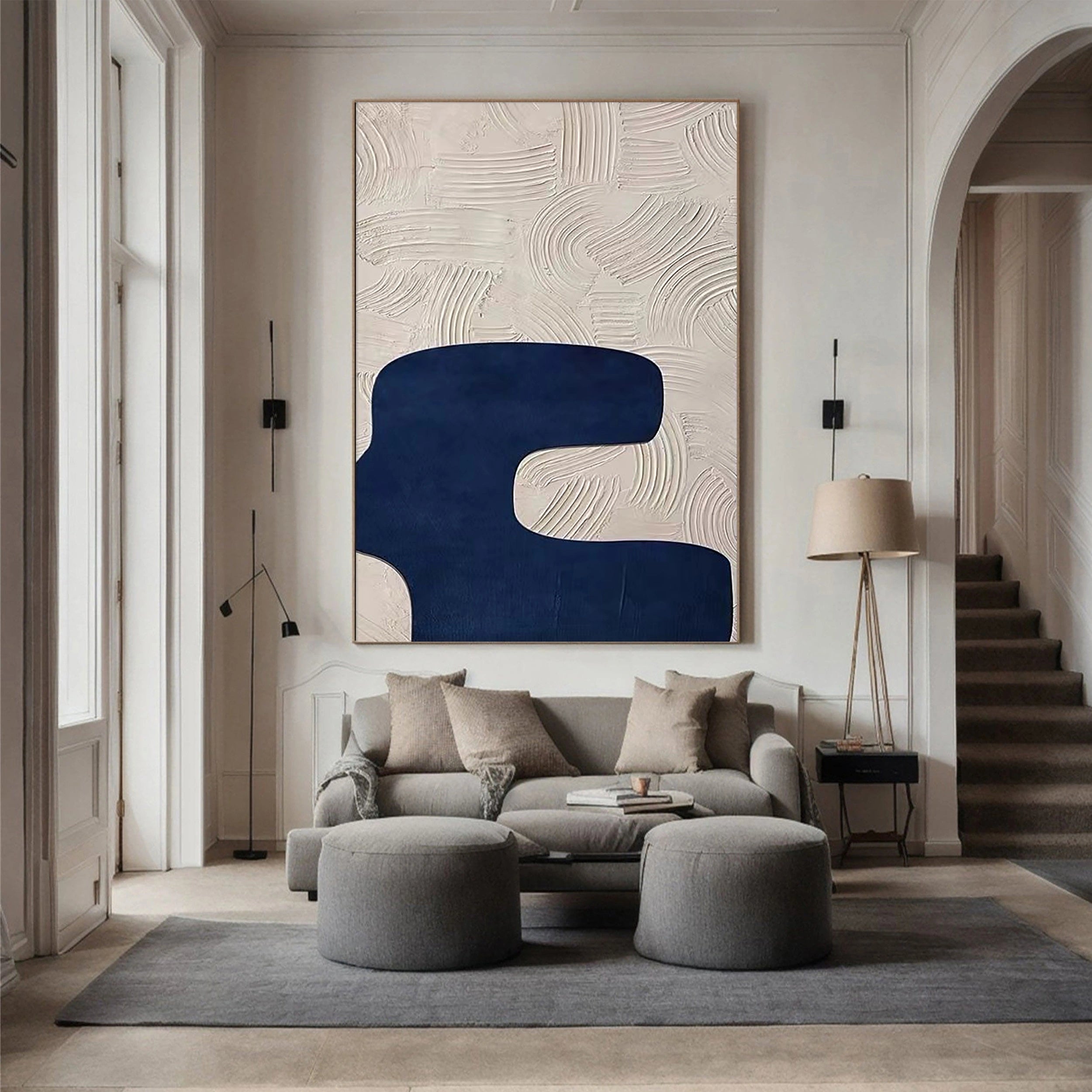 Wabi Sabi Abstract Wall Art #WA078