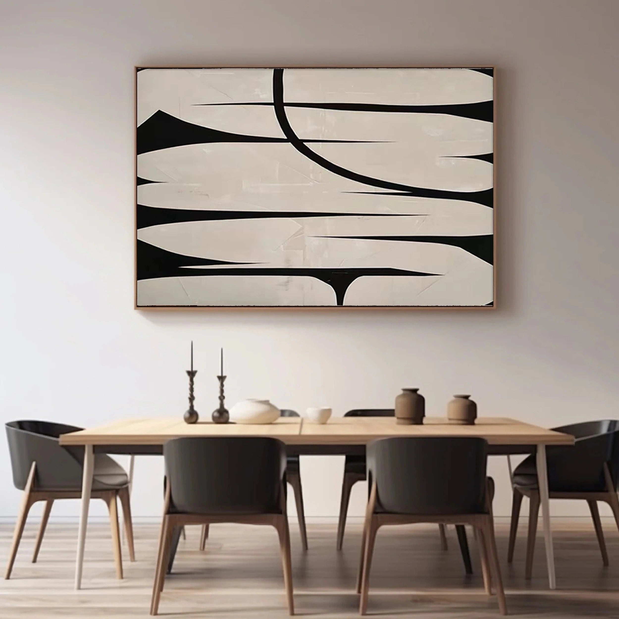 Wabi Sabi Abstract Wall Art #WA091