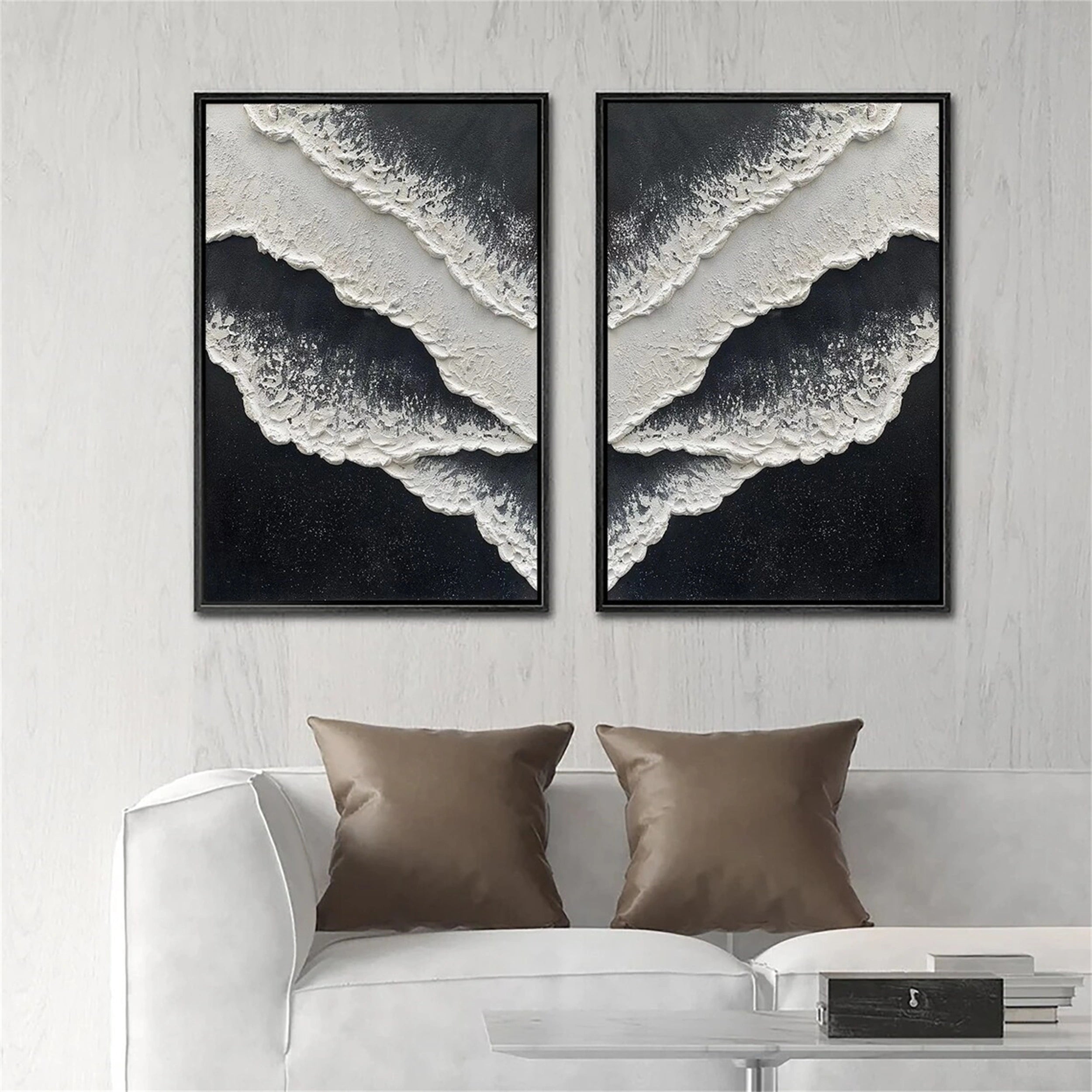 Sky And Ocean Painting Set of 2 #SO025