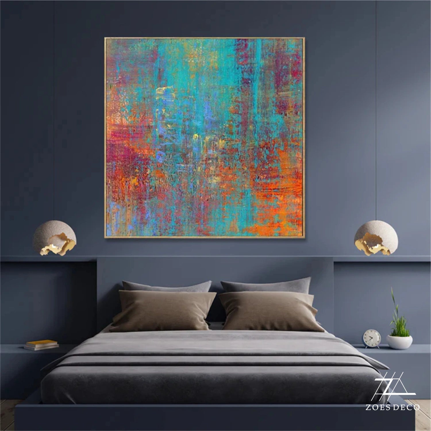 Abstract Texture Wall Art #AW042