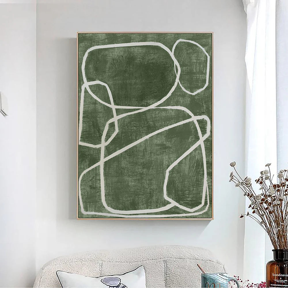 Wabi Sabi Abstract Wall Art #WA154