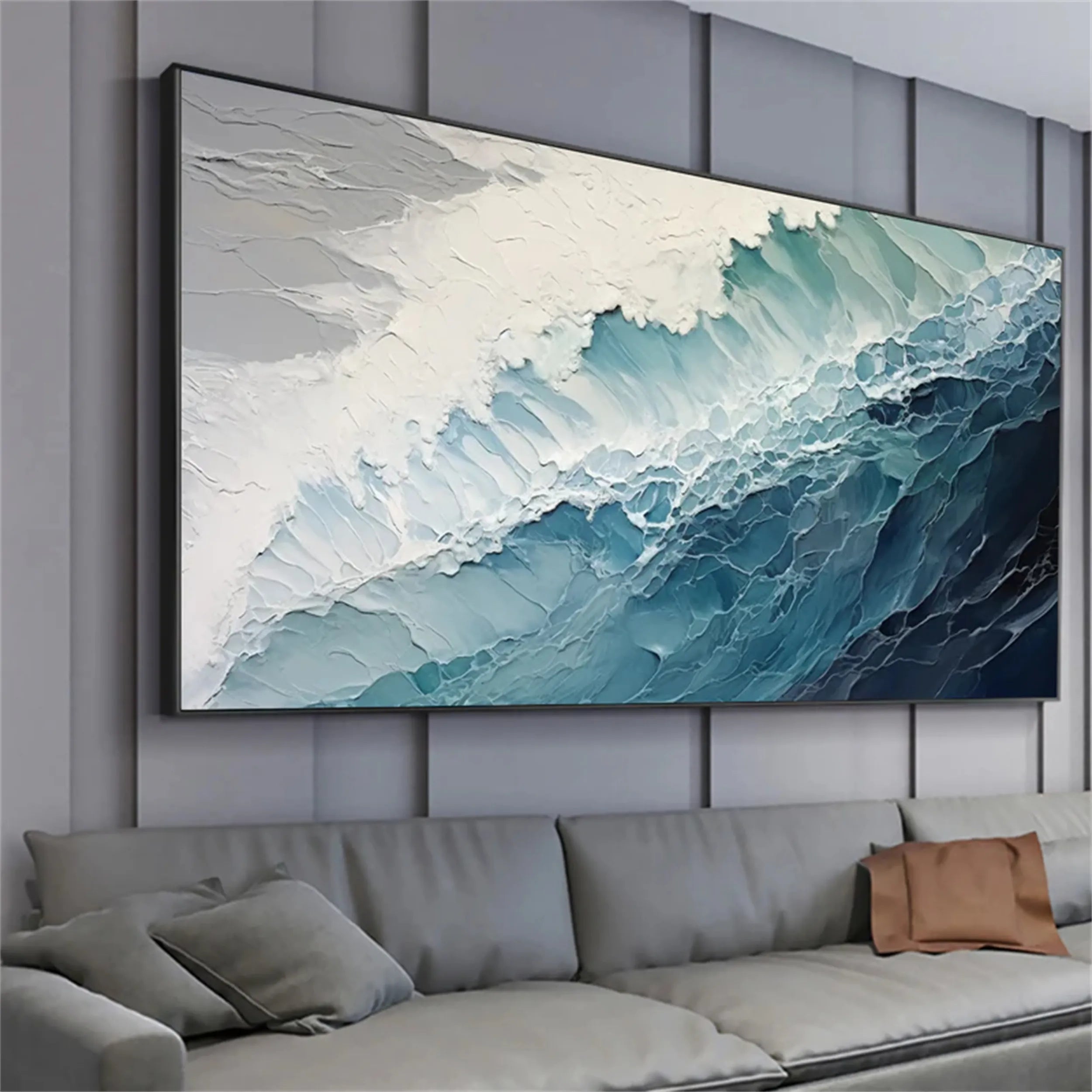 Sky And Ocean Painting #SO089