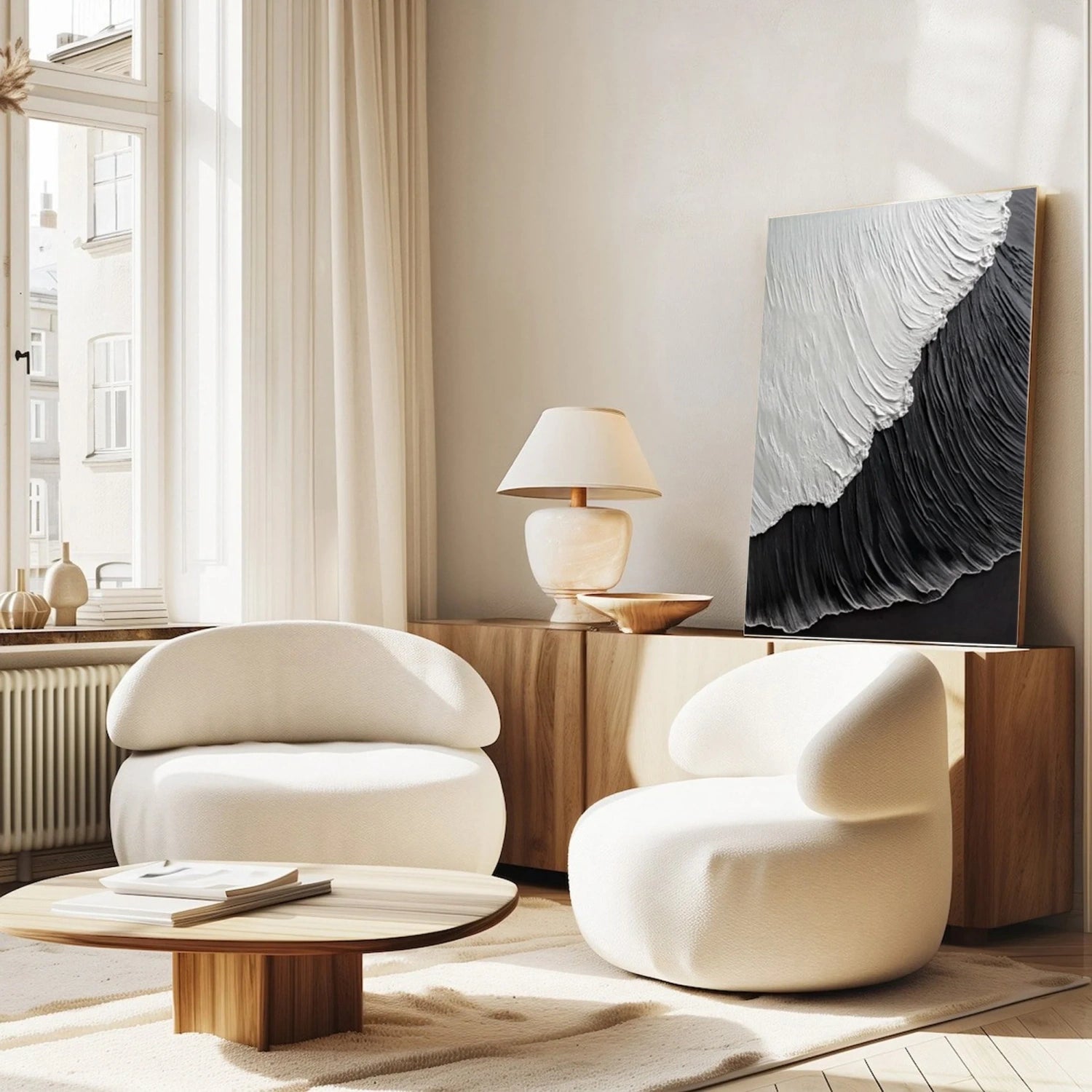 Sky and Ocean Painting #SO169