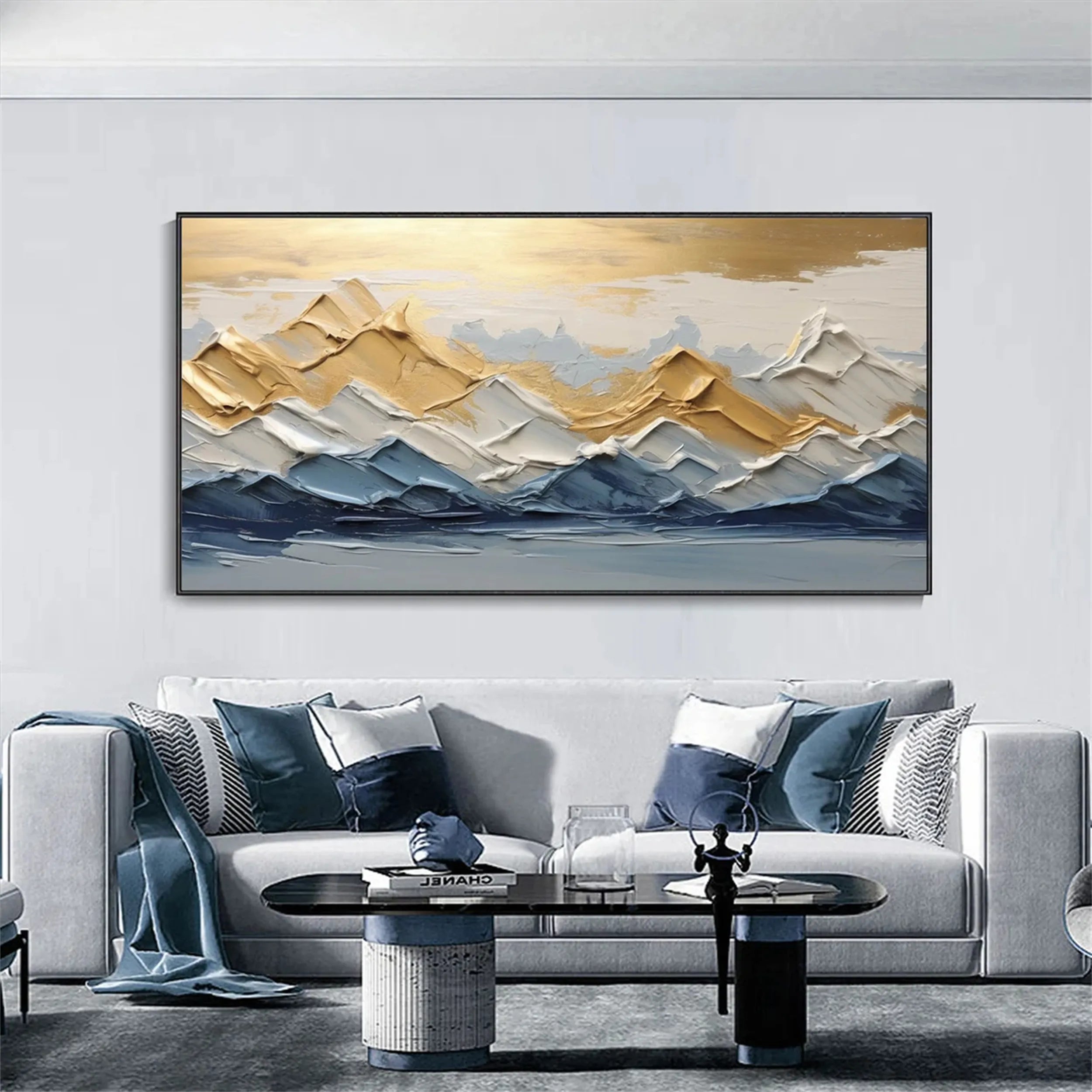 White Textured Minimalist Wall Art #WT137