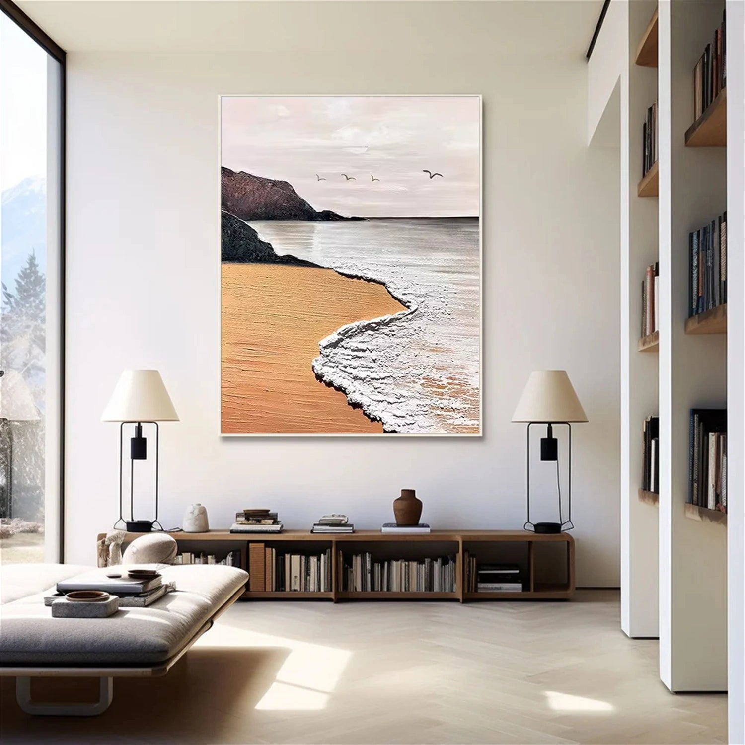 Sky and Ocean Painting #SO204