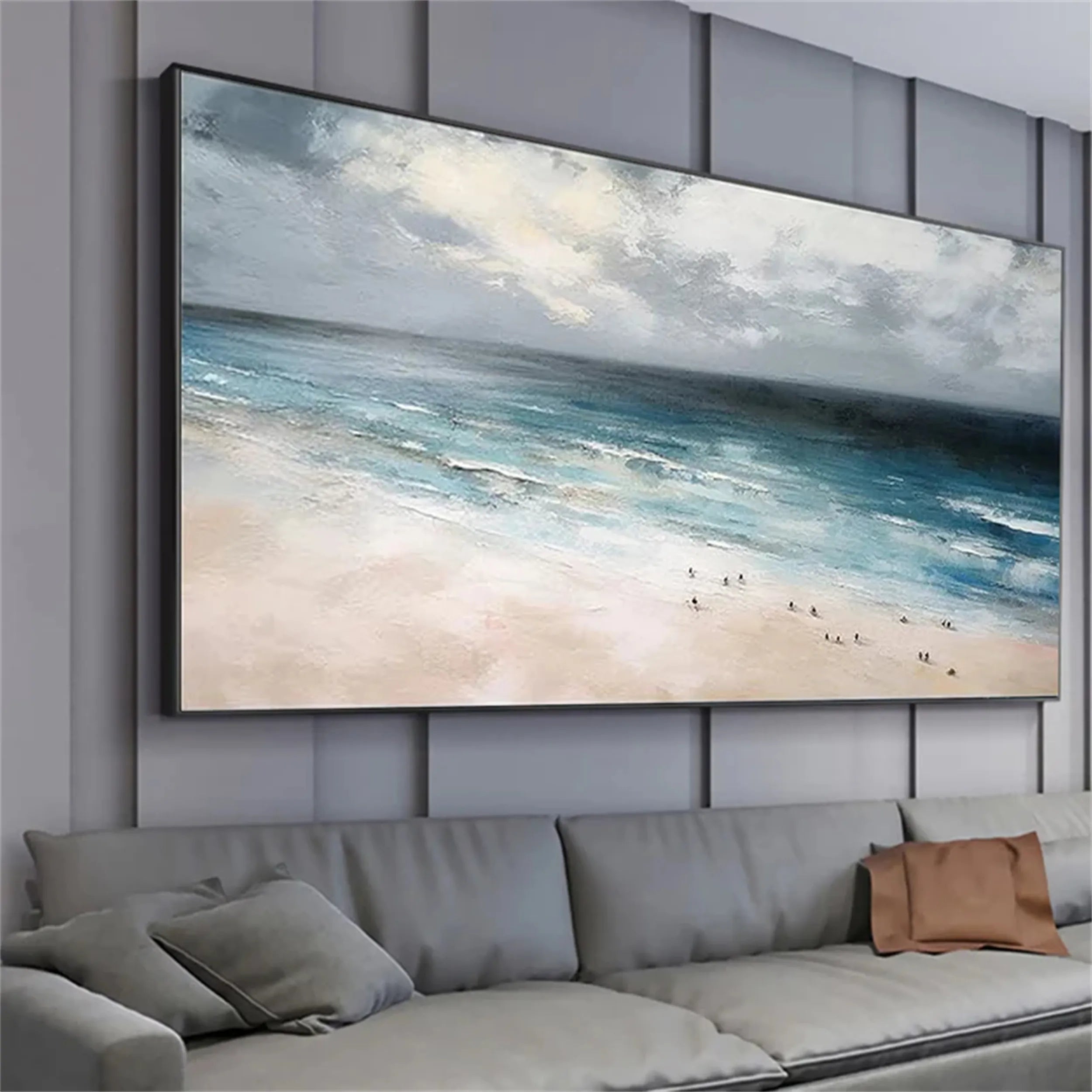 Sky And Ocean Painting #SO092