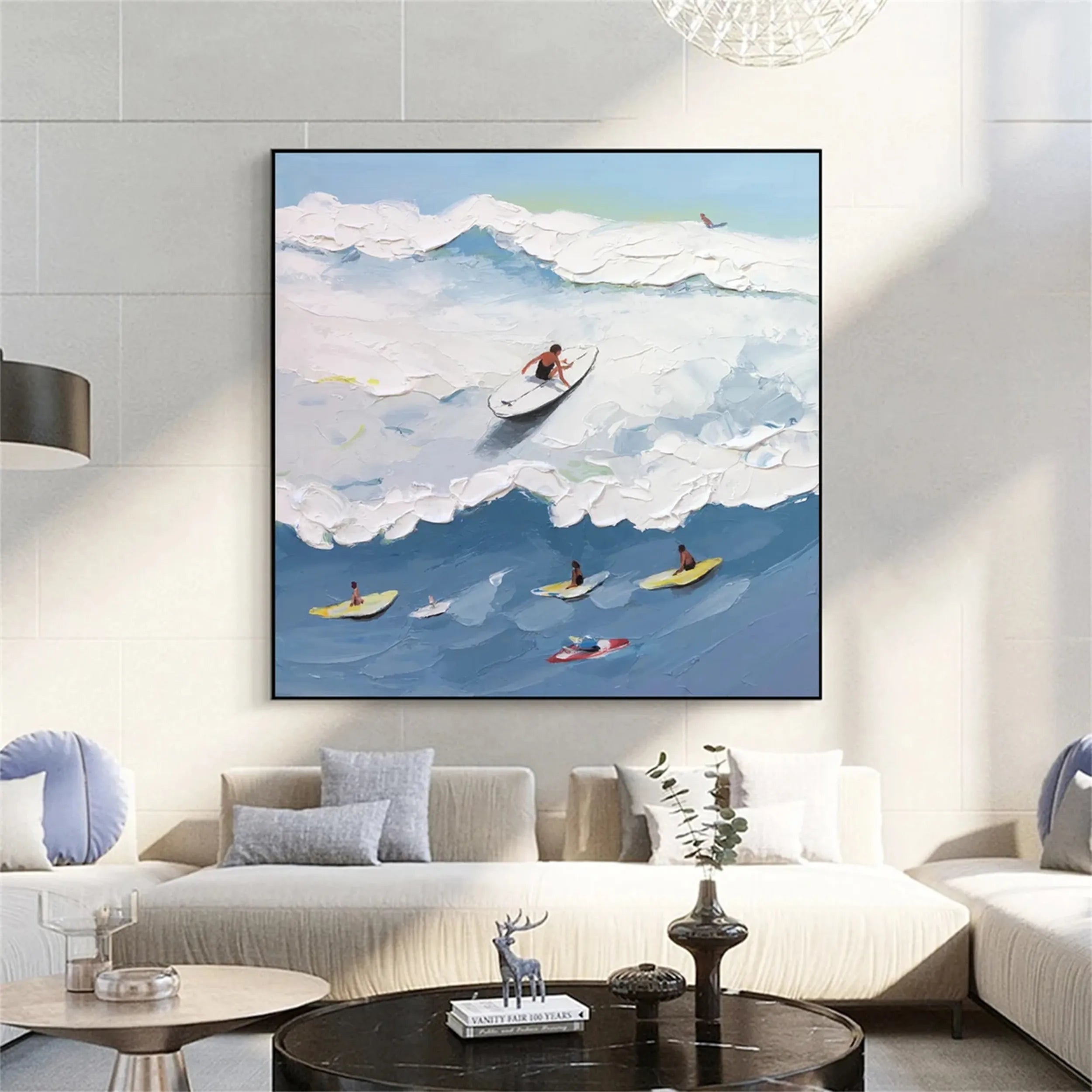 Sky And Ocean Painting #SO134