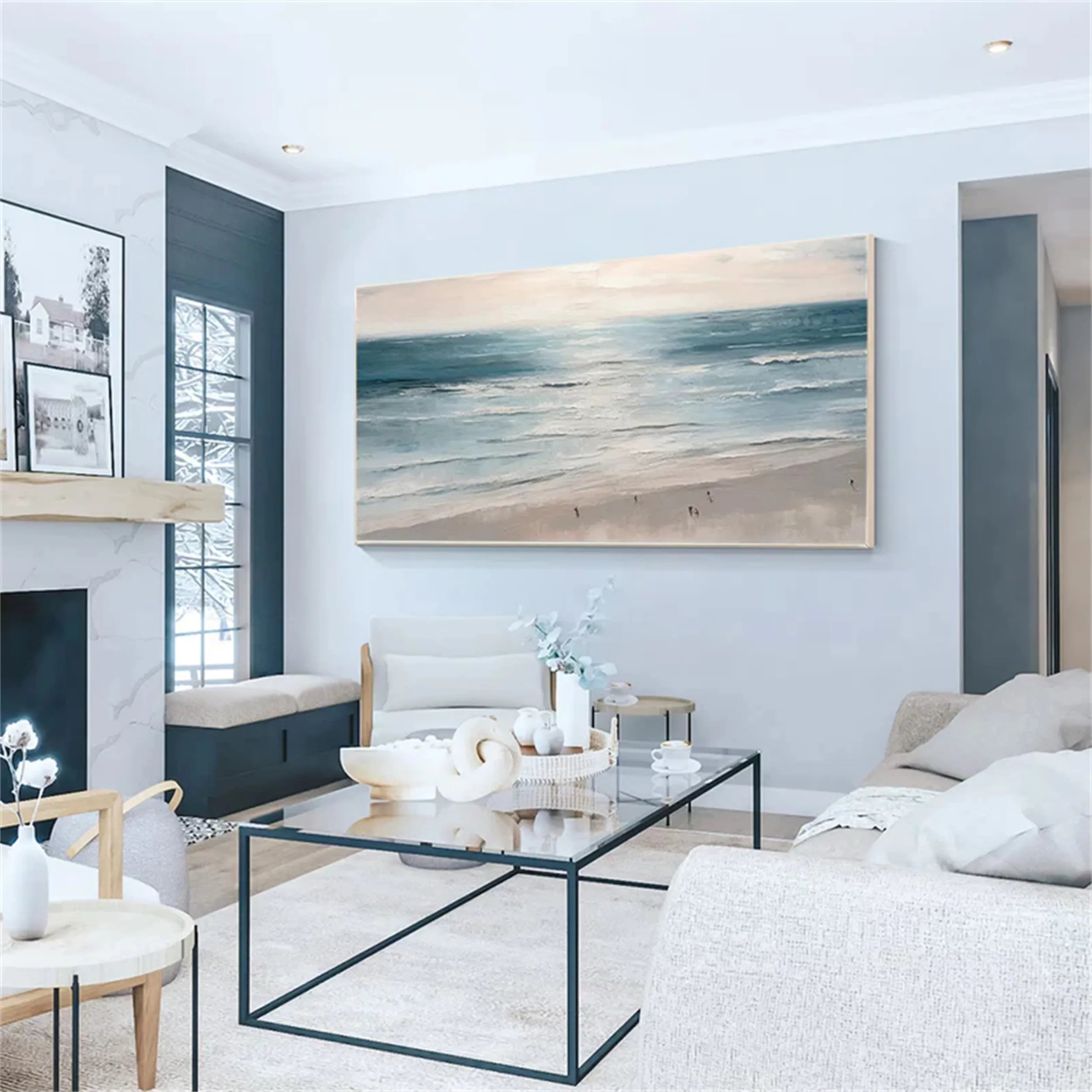 Sky And Ocean Painting #SO088