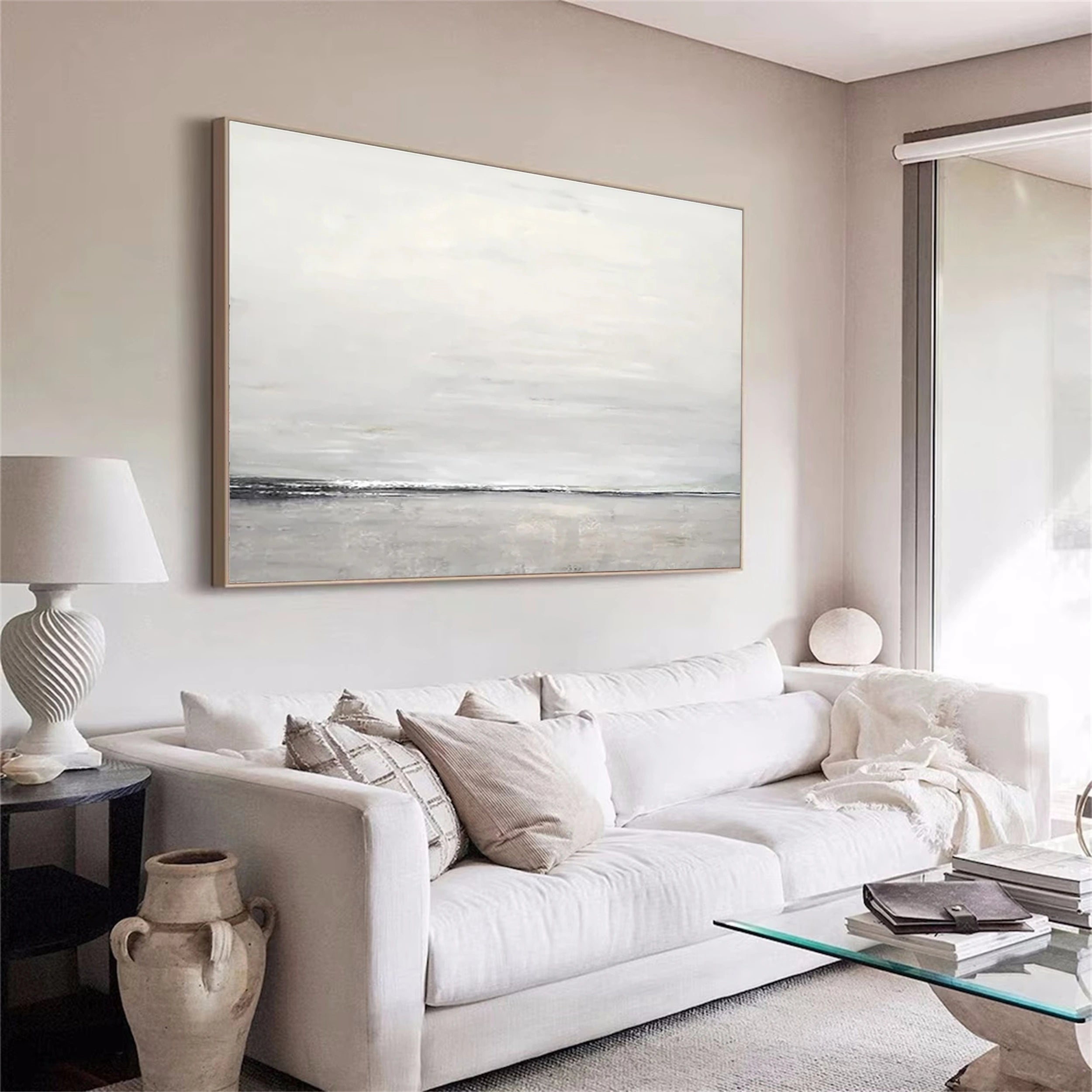 Sky And Ocean Painting #SO076