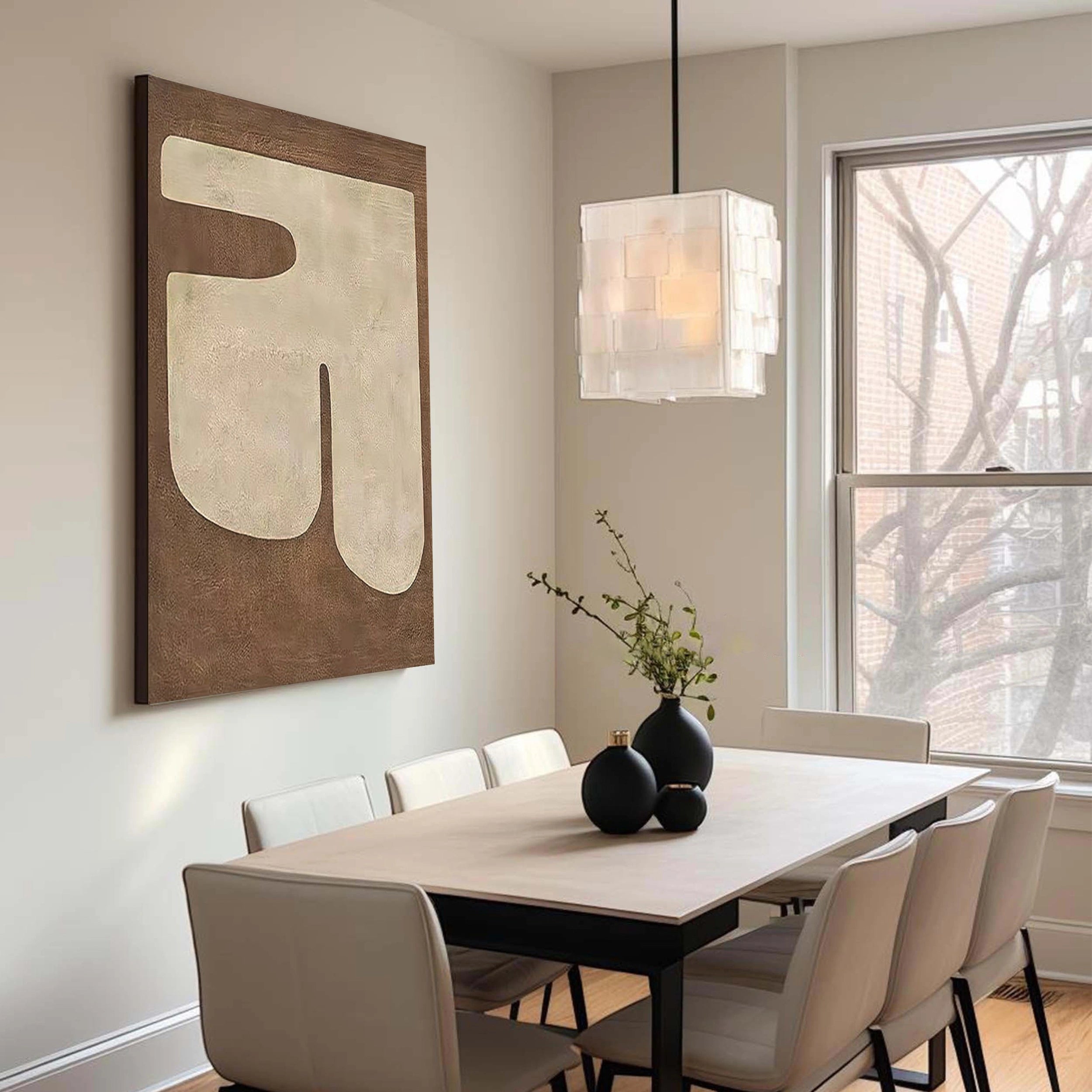 Wabi Sabi Abstract Wall Art #WA060