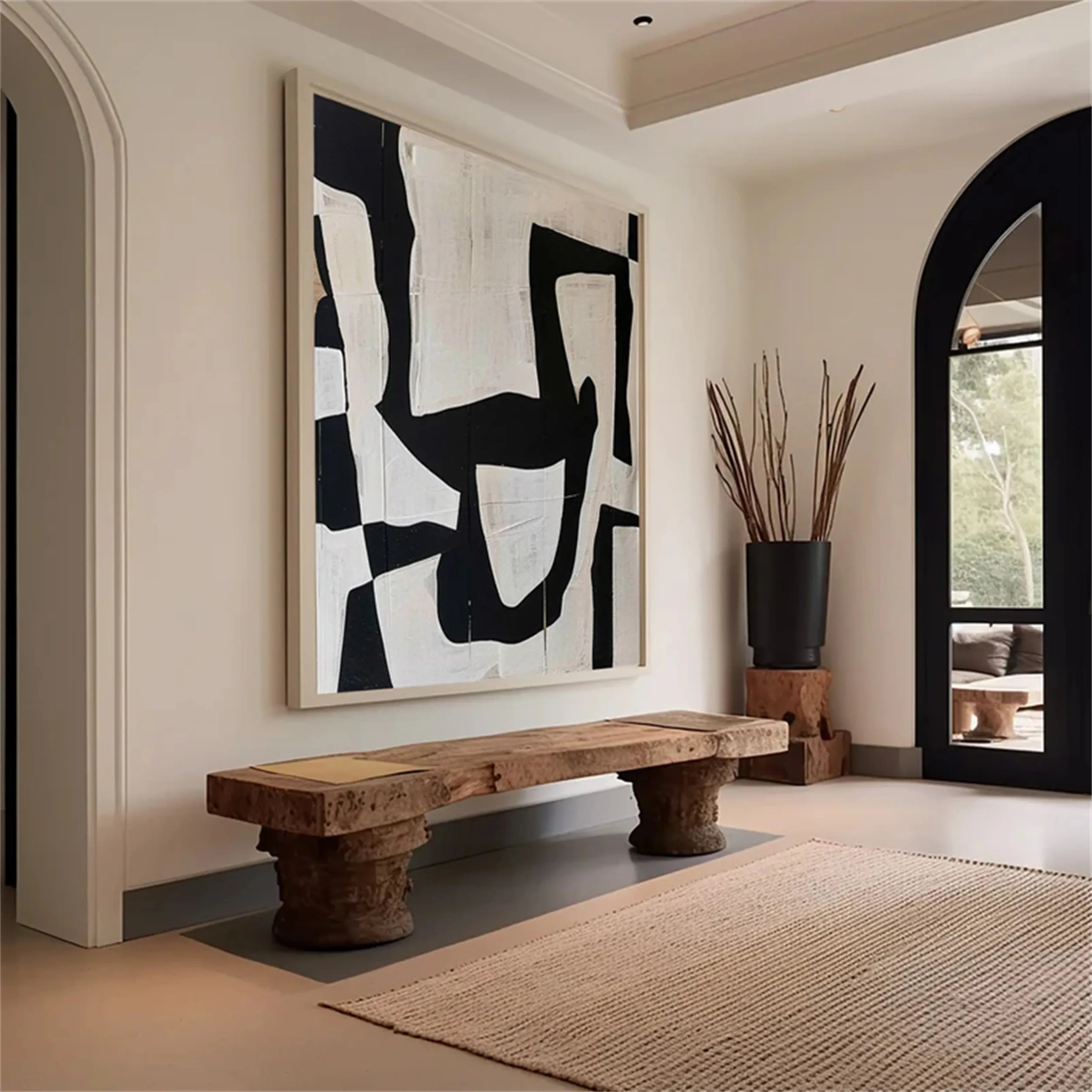 Wabi Sabi Abstract Wall Art #WA149