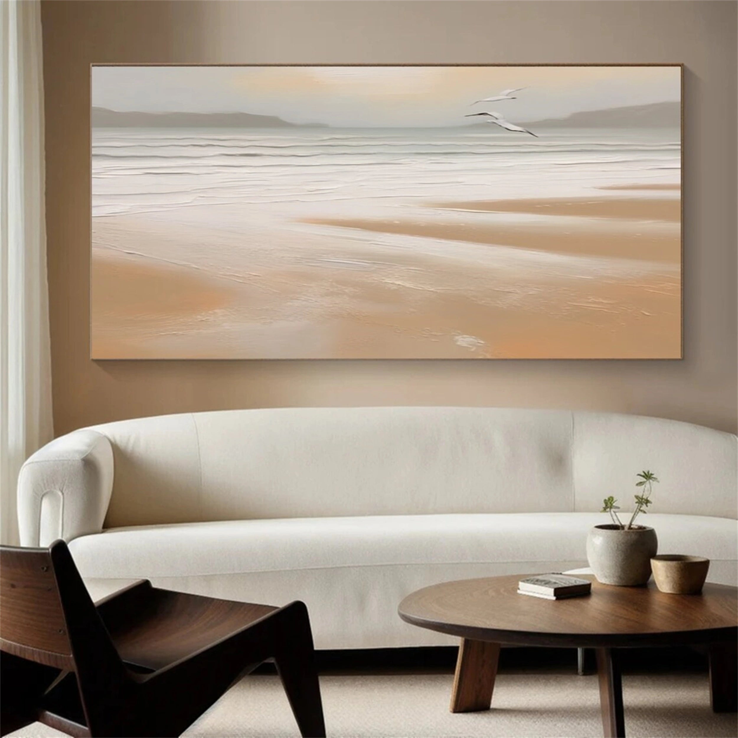 Sky And Ocean Painting #SO043