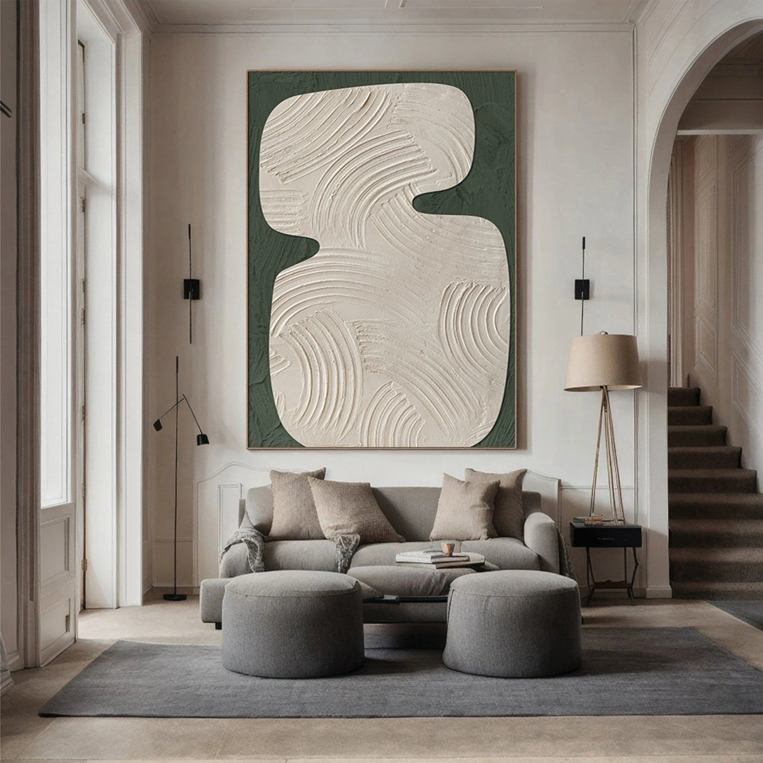 Wabi Sabi Abstract Wall Art #WA031